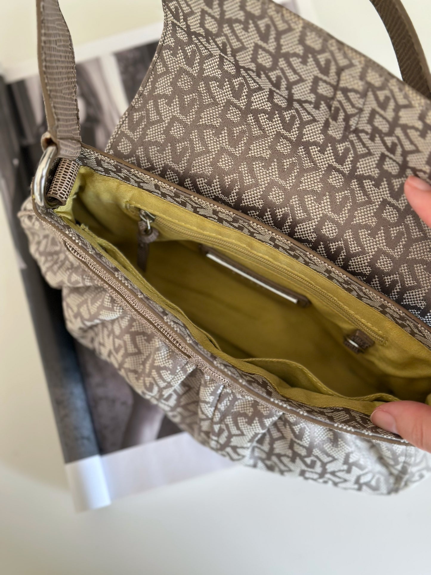 Beautiful vintage monogram bag DKNY