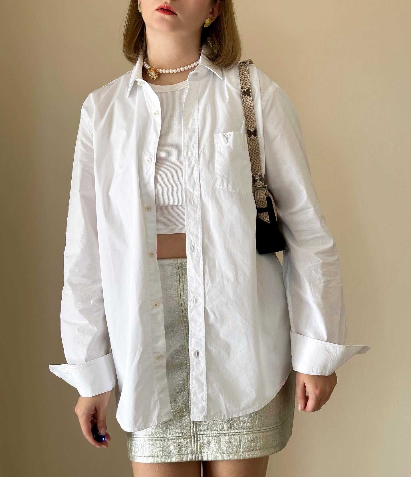 Beautiful vintage men's shirt by Carlo Colucci