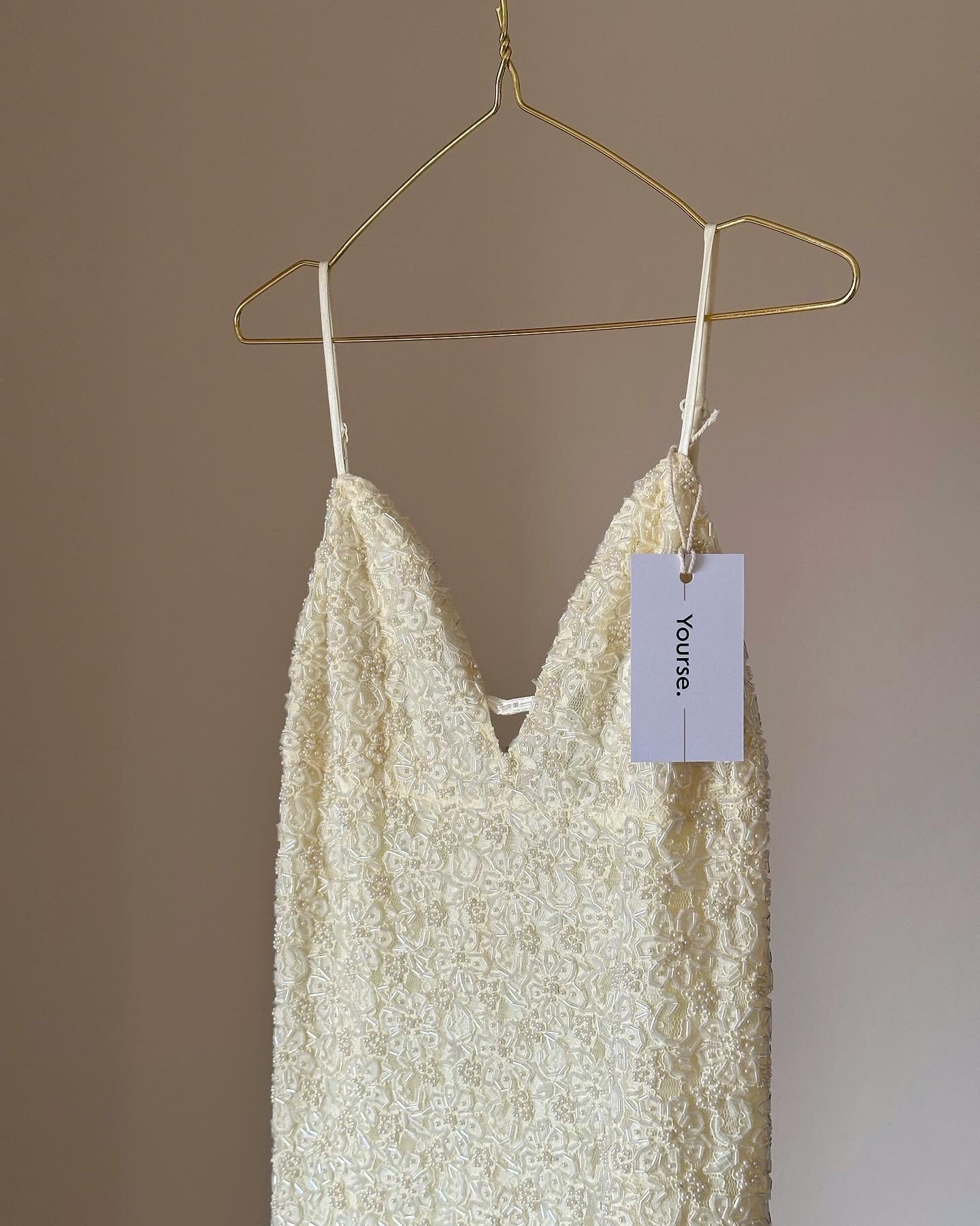 Gorgeous vintage mini dress by Karen Millen with beads