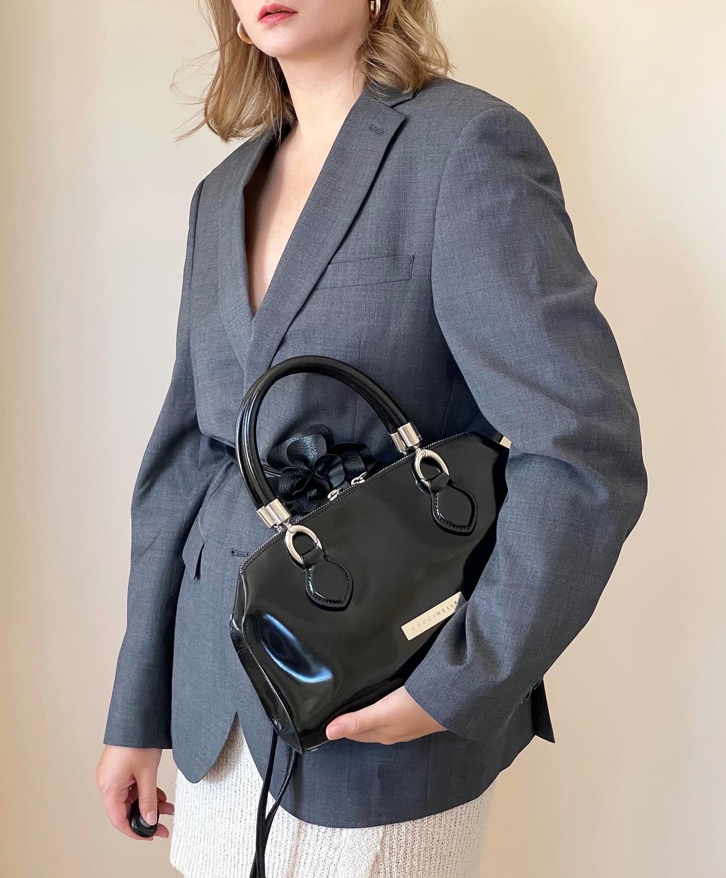 Gorgeous authentic vintage leather bag Coccinelle