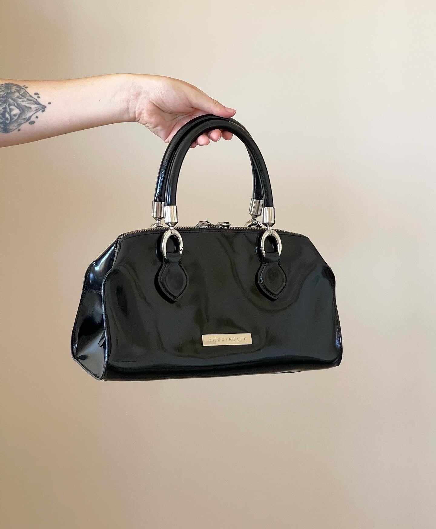 Gorgeous authentic vintage leather bag Coccinelle