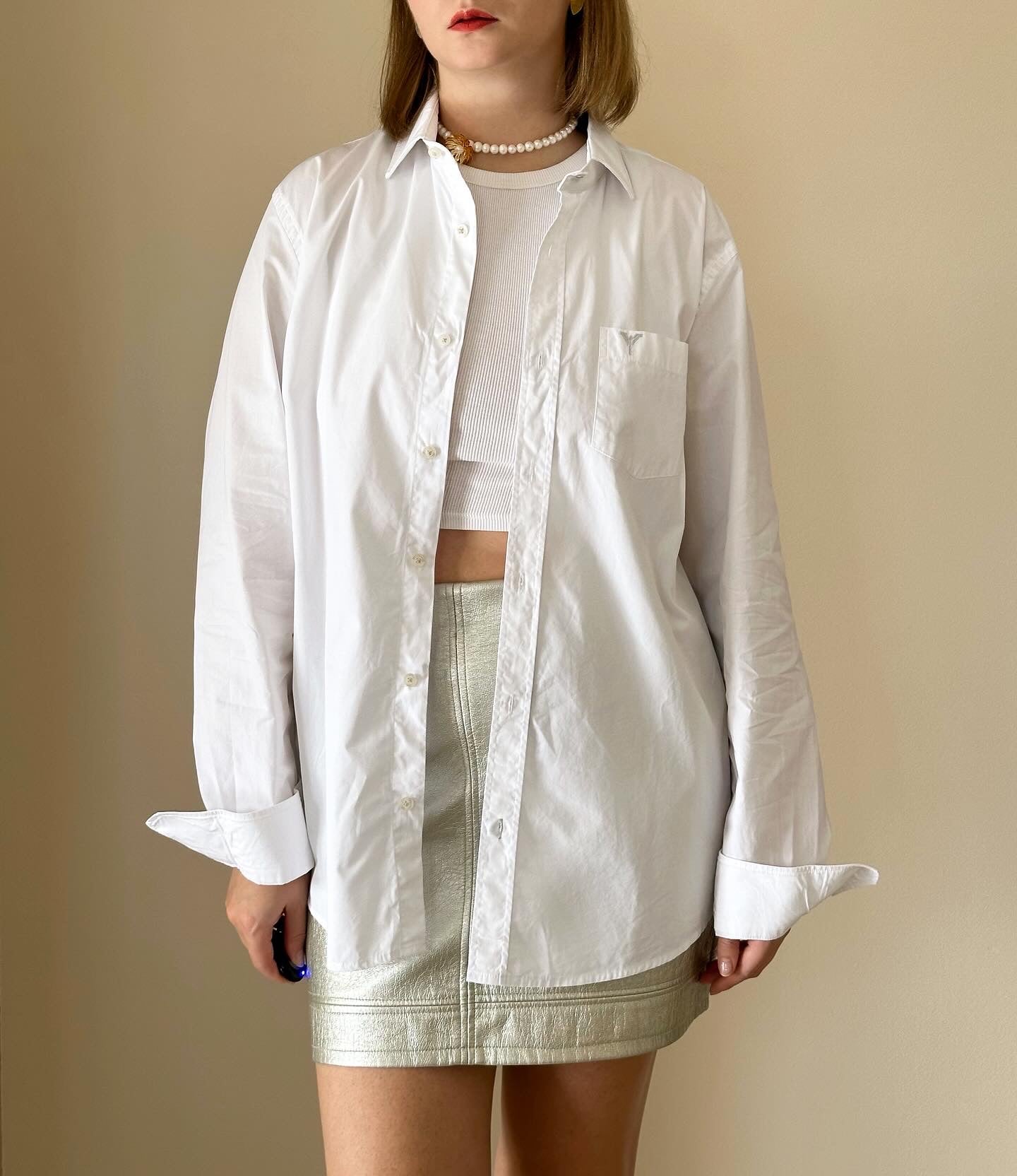 Beautiful vintage men's shirt by Carlo Colucci