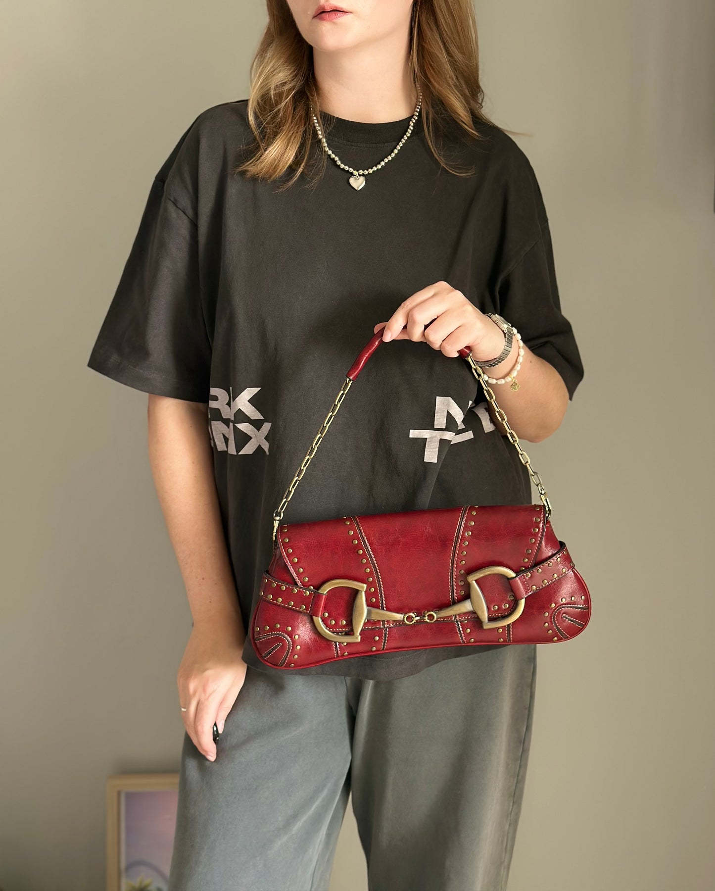 Incredible vintage shoulder bag by Rina Rich