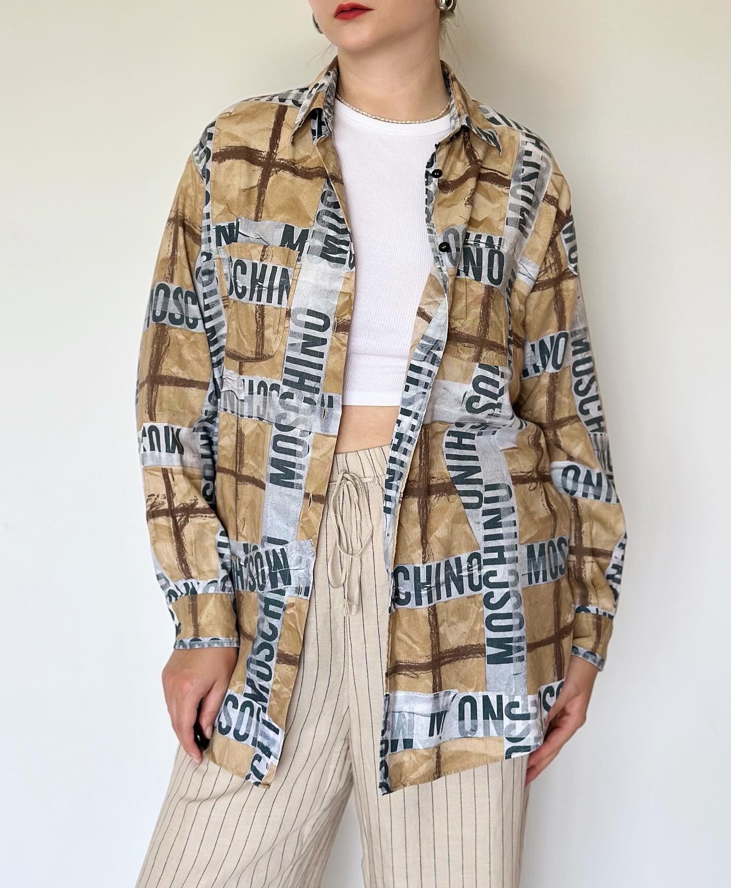 Amazing vintage Moschino Jeans shirt