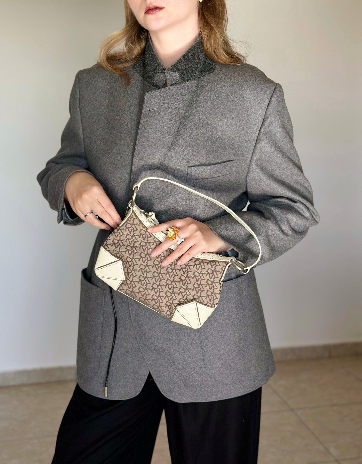 Amazing authentic vintage baguette bag DKNY