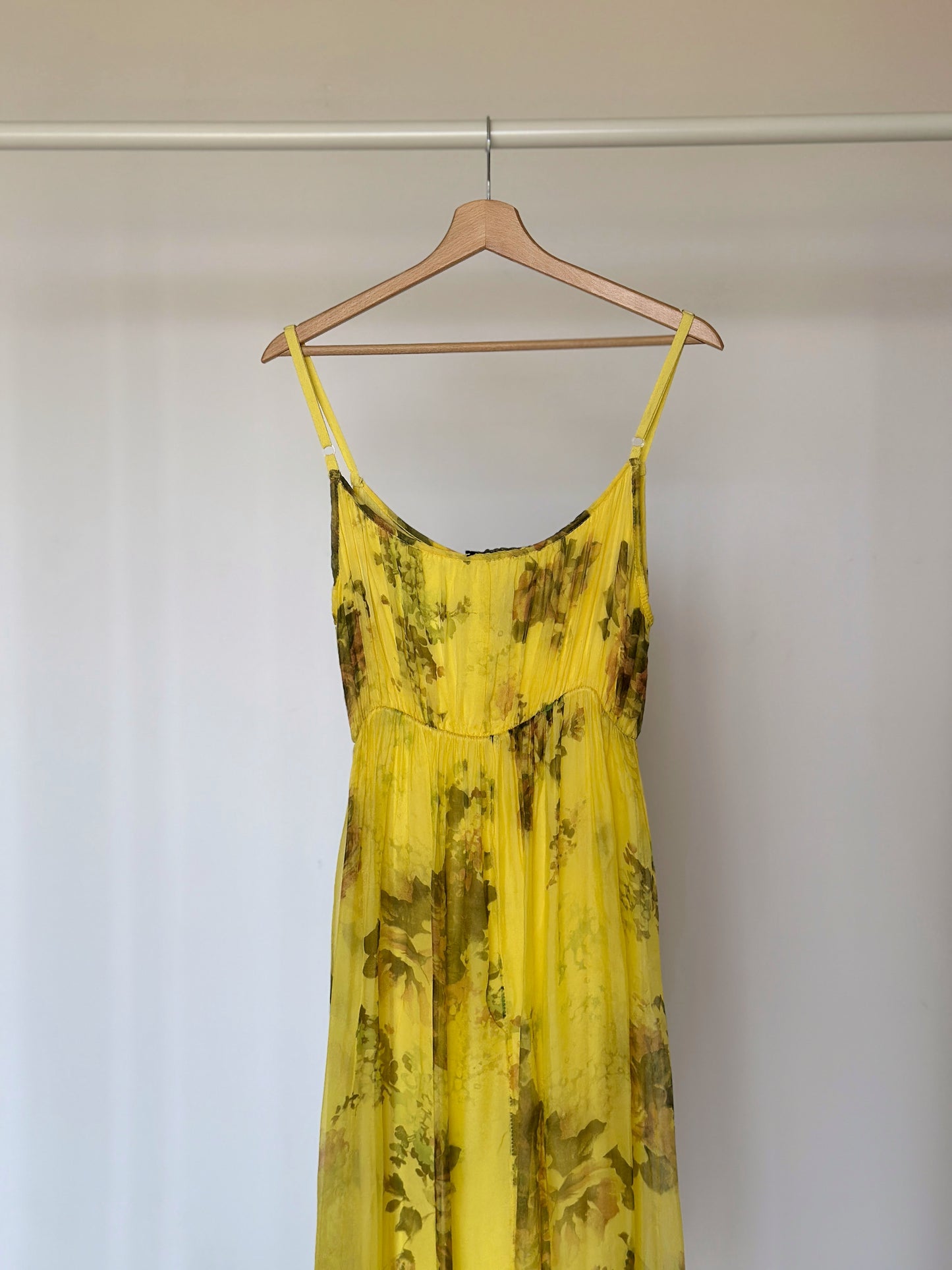 Vintage silk/viscose sundress