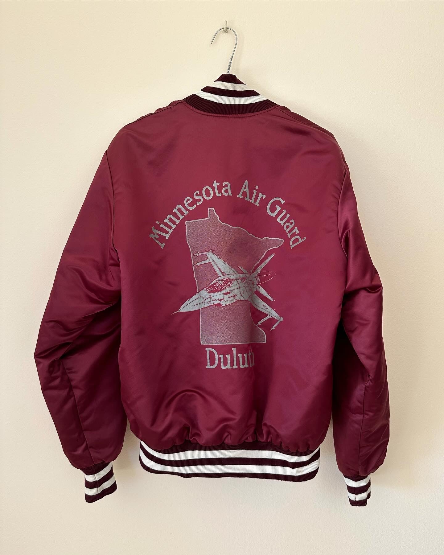 Vintage oversized bomber jacket Birdie By Richard A. Leslie