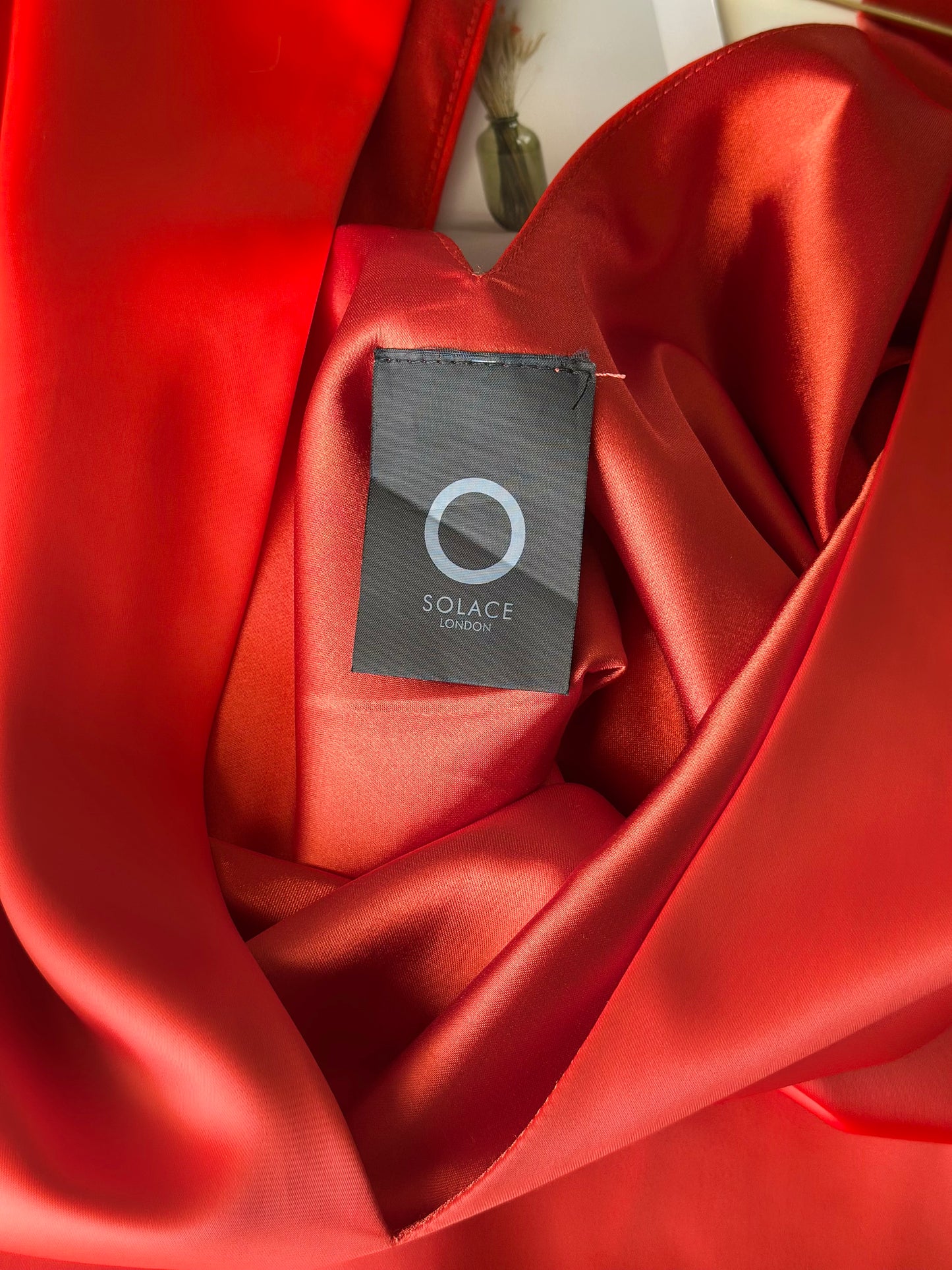 Amazing satin mini dress by Solace London