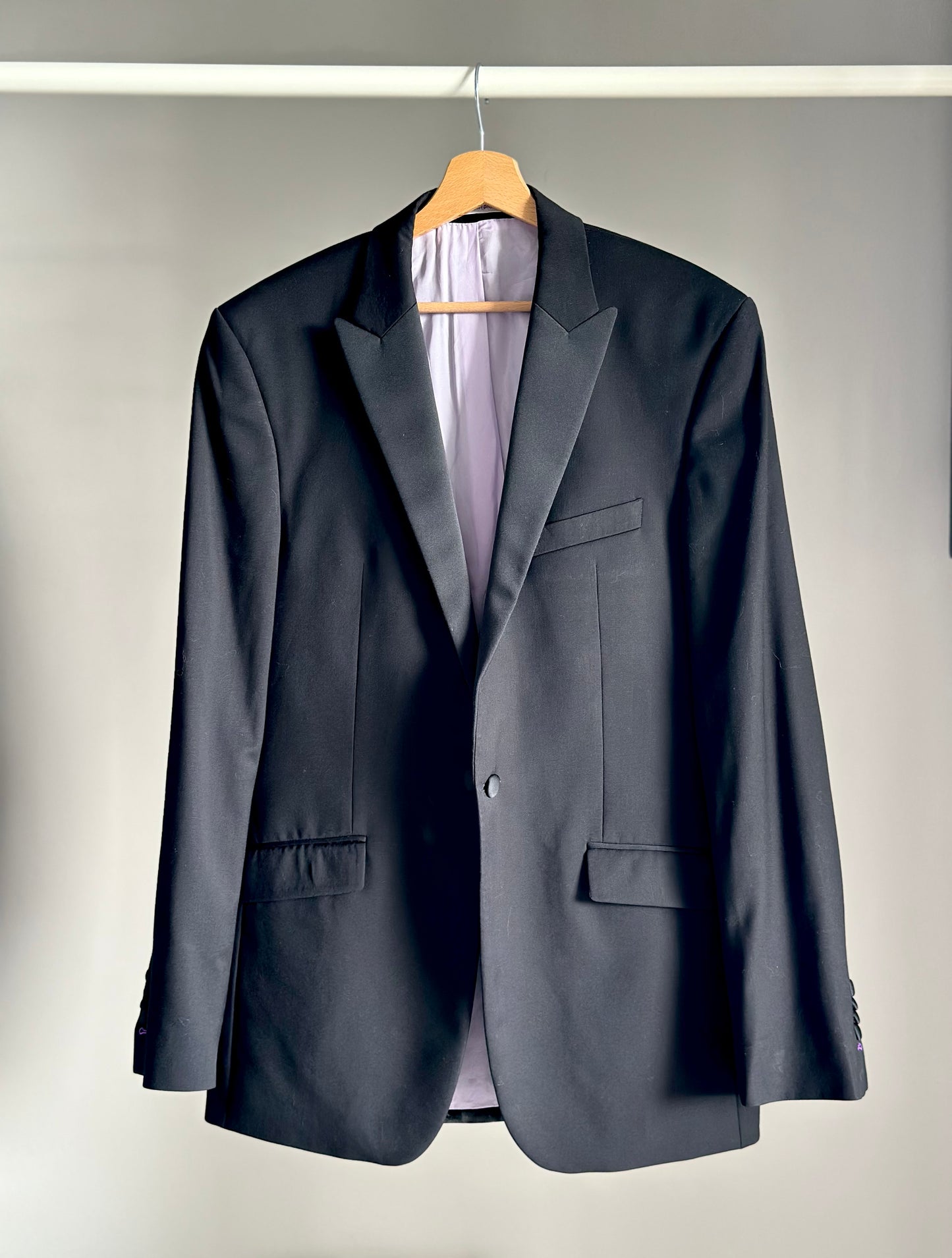 Classic vintage black mens blazer