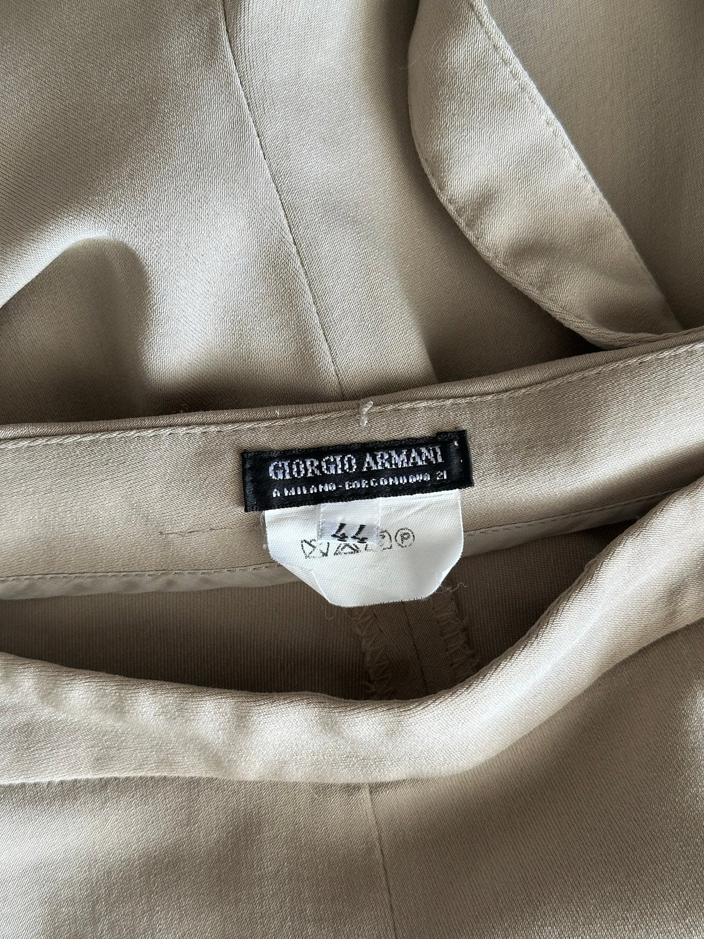 Luxurious vintage Giorgio Armani trousers from the 1990s