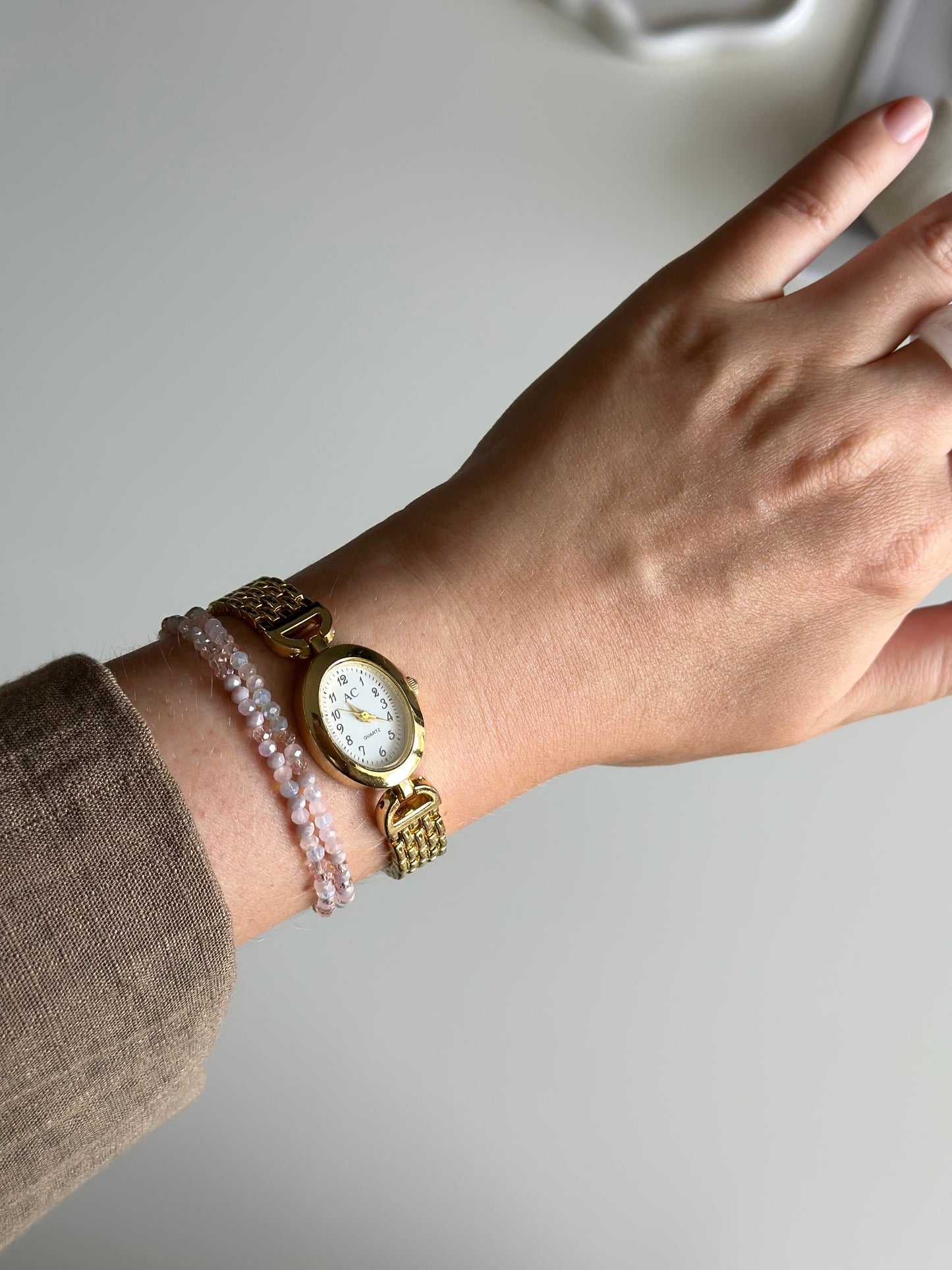 A delicate and timeless vintage watch AC