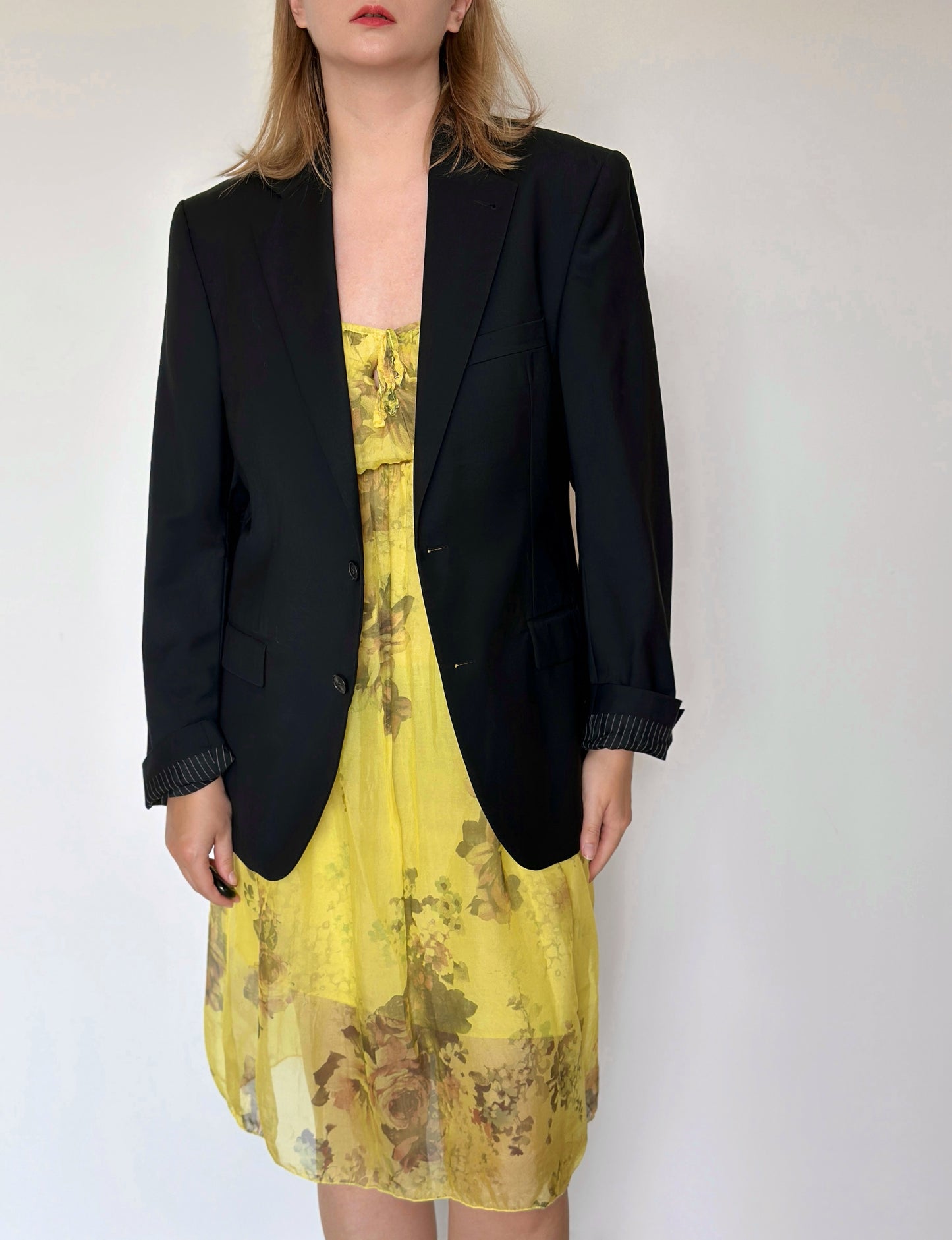 Vintage silk/viscose sundress