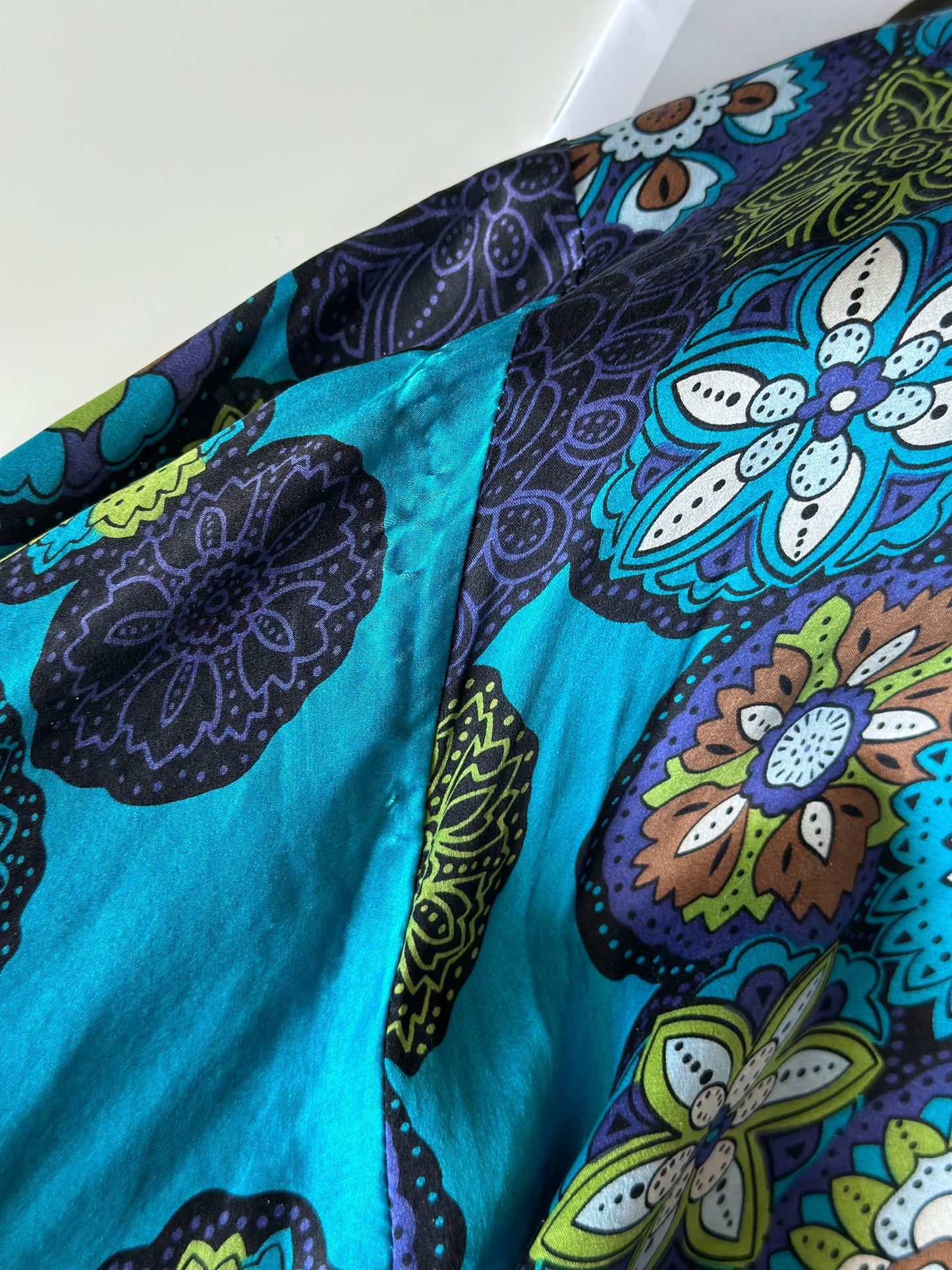 Vintage silk kimono blouse by Spenser Jeremy