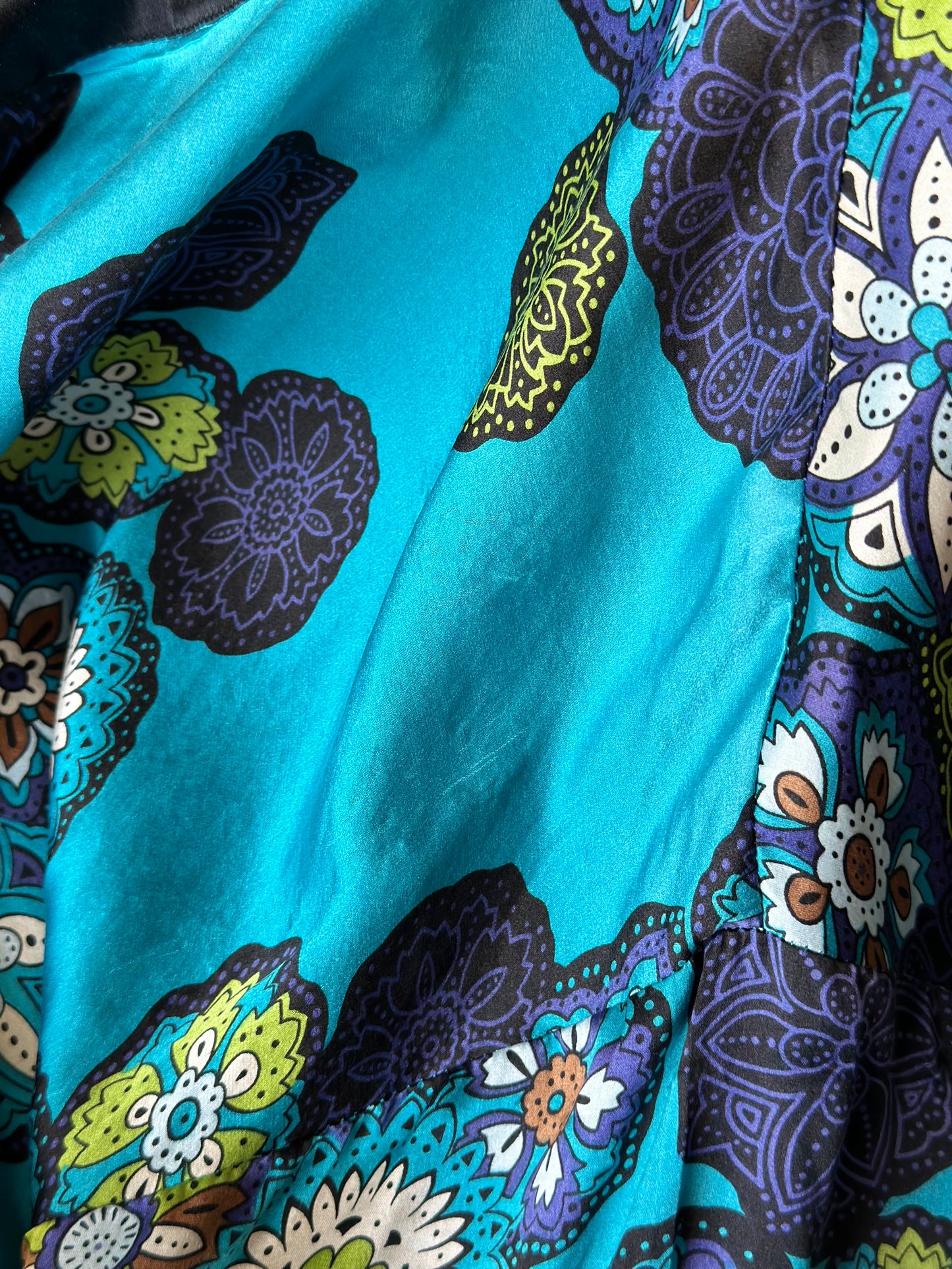 Vintage silk kimono blouse by Spenser Jeremy