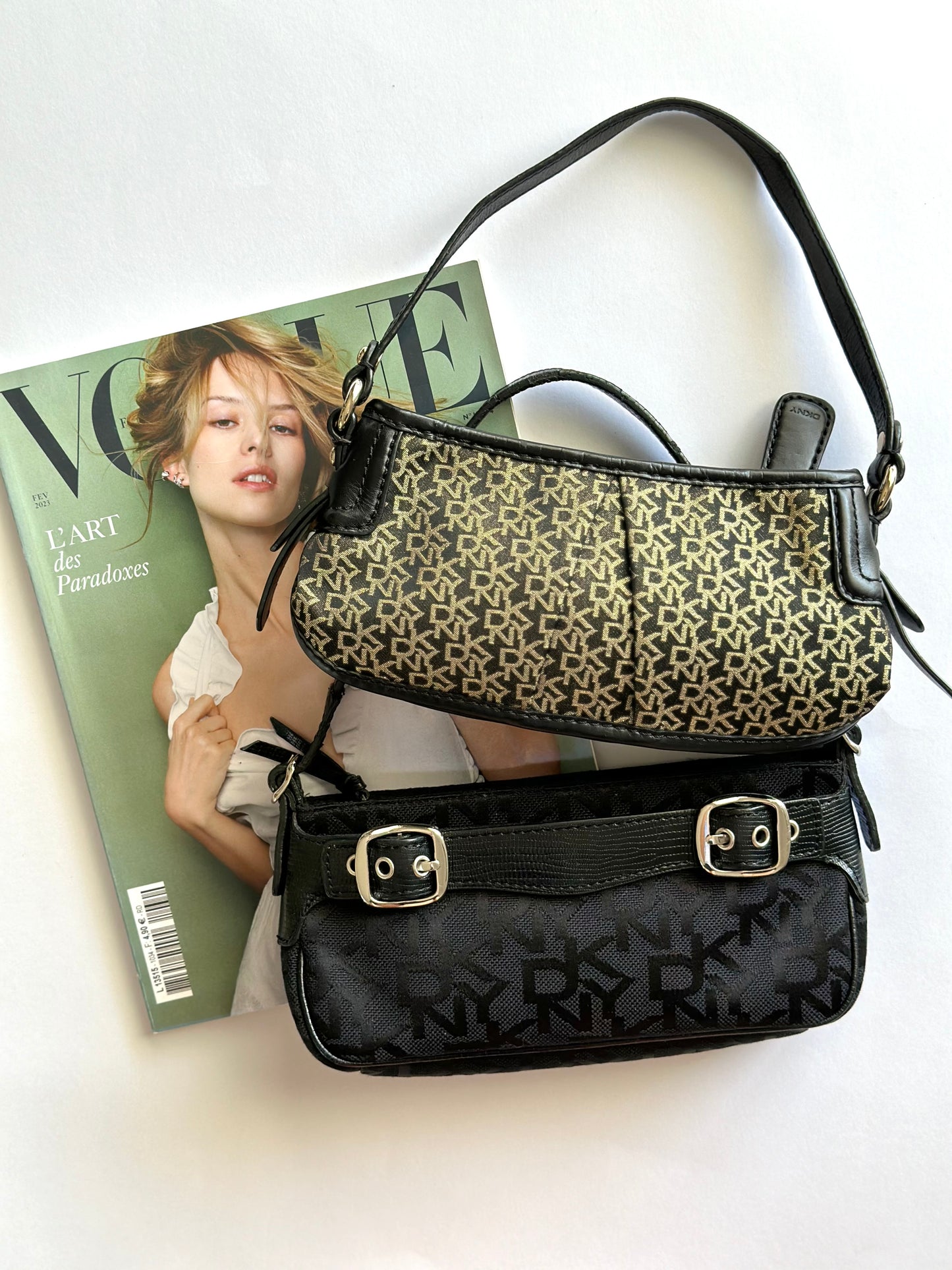 Vintage mini baguette bag DKNY