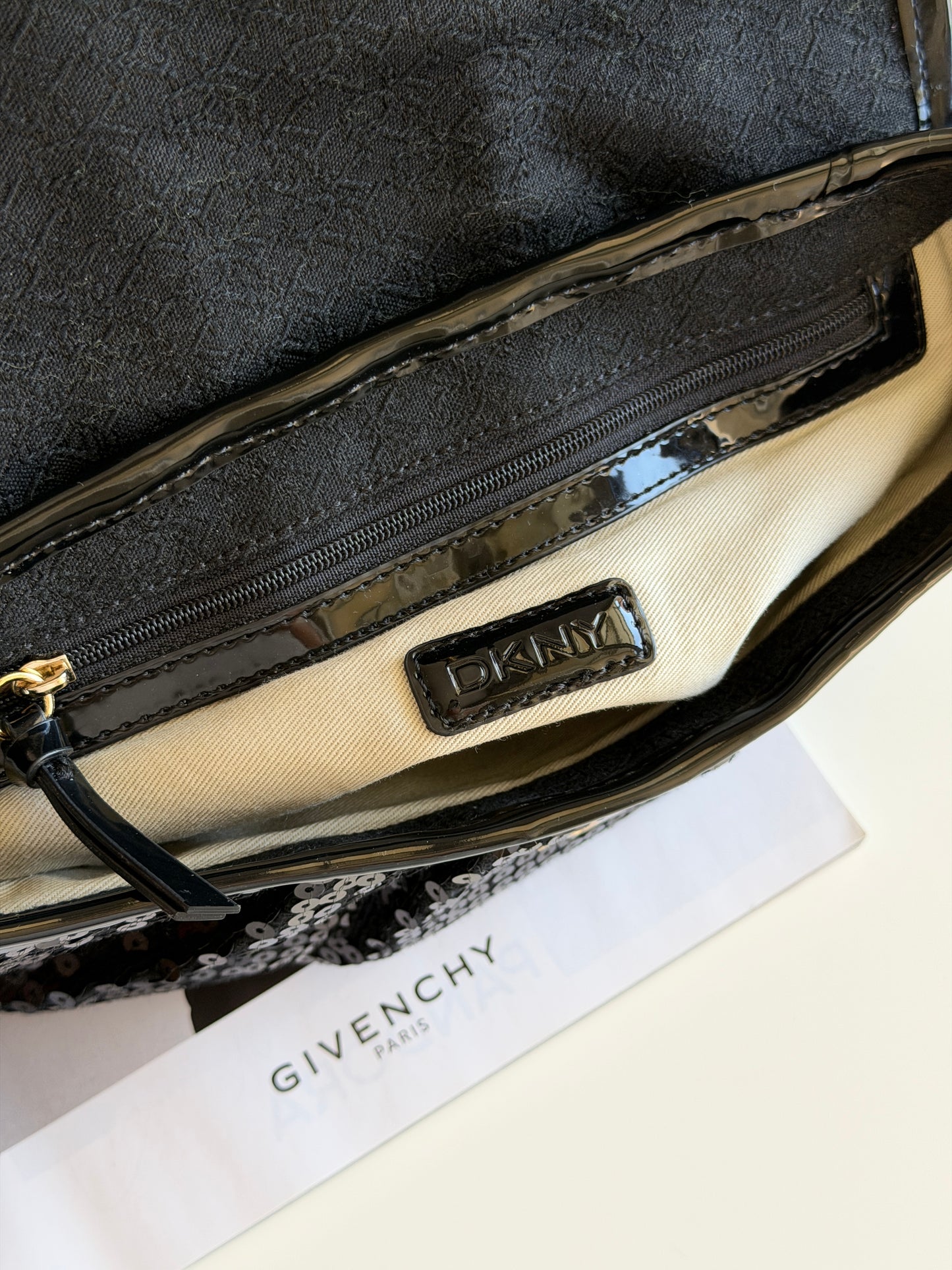 Rare vintage DKNY sequins bag