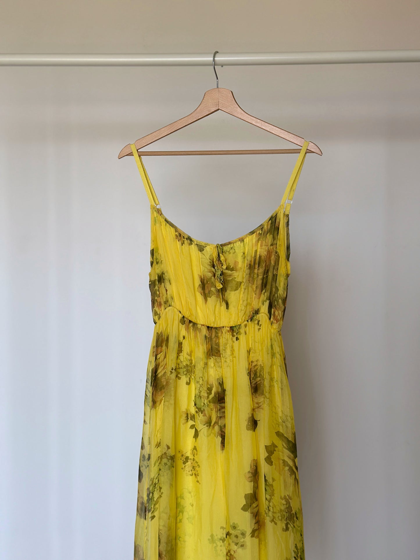 Vintage silk/viscose sundress