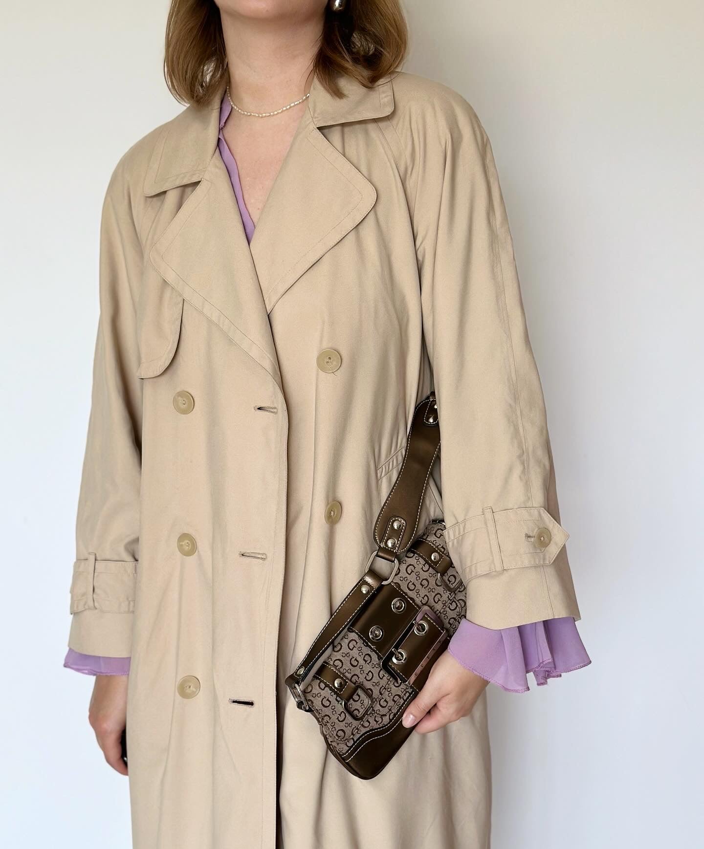 Gorgeous vintage double-breasted trench coat London Fog