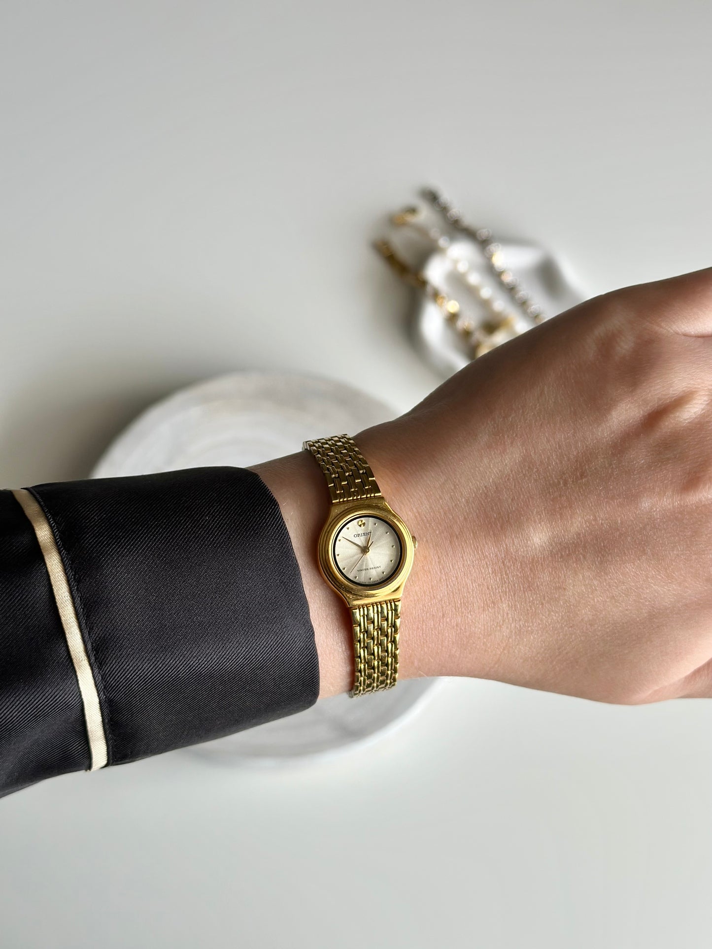 Elegant vintage quartz watch Orient