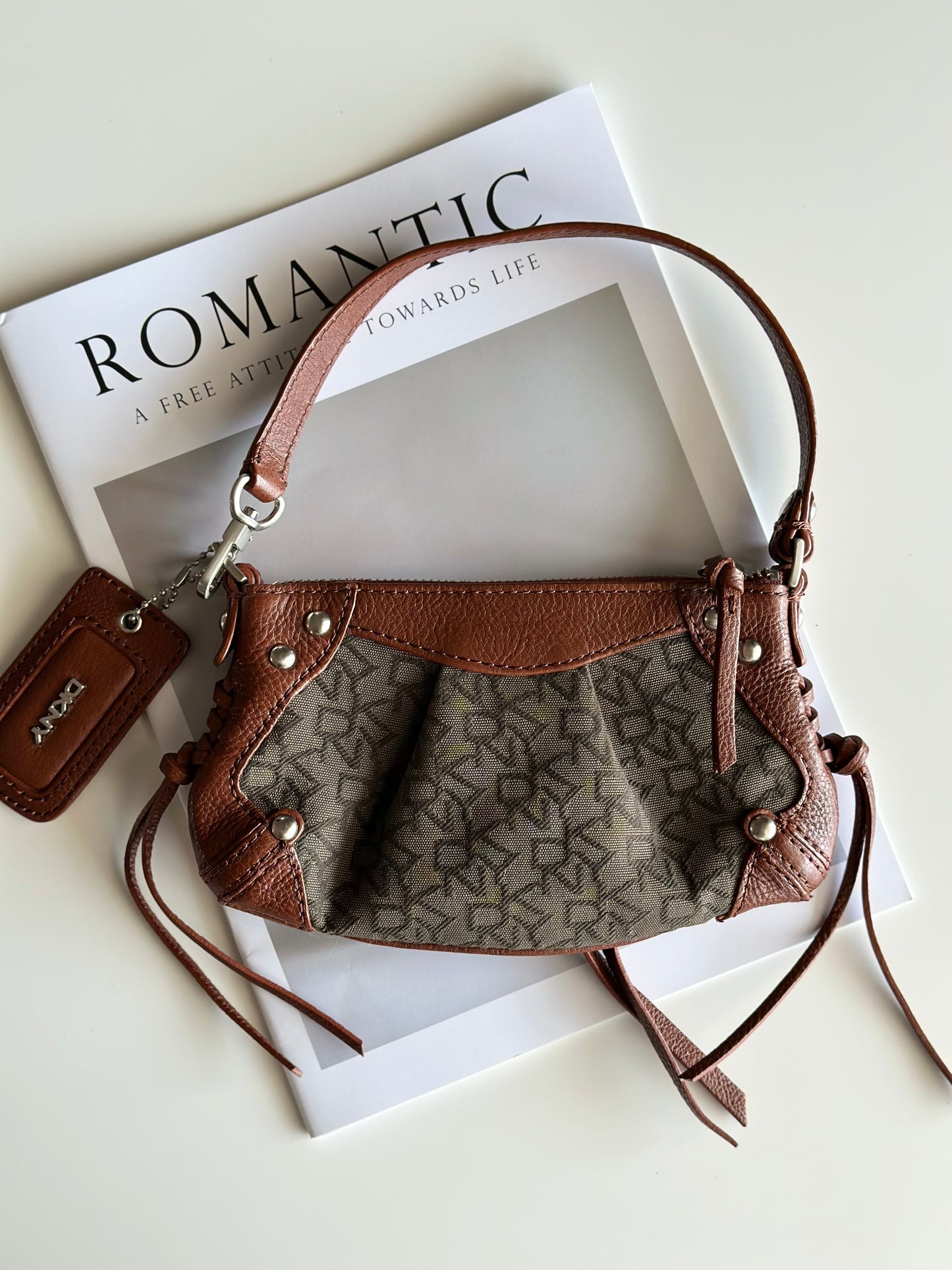 Vintage mini DKNY statement bag
