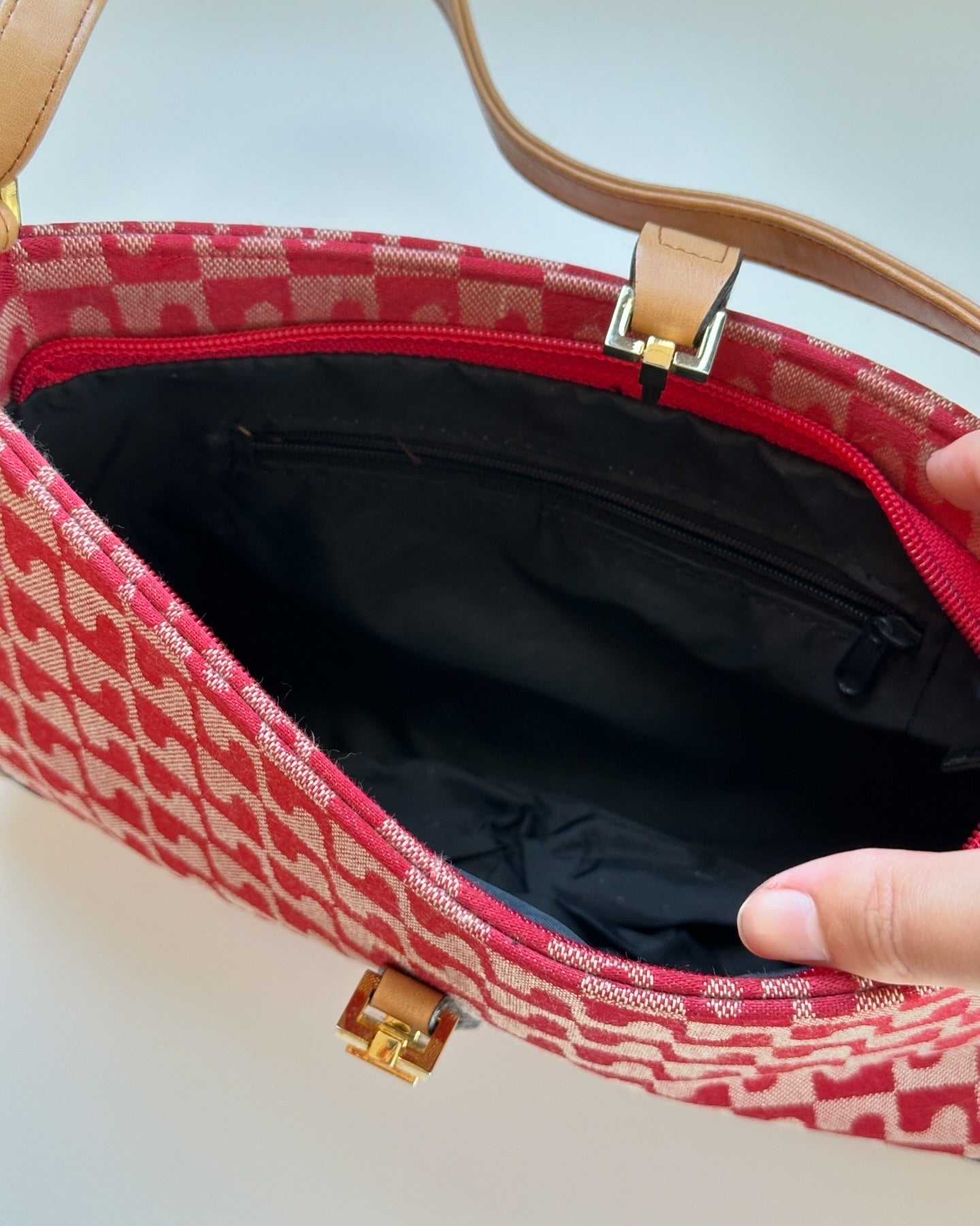 Vintage red bag