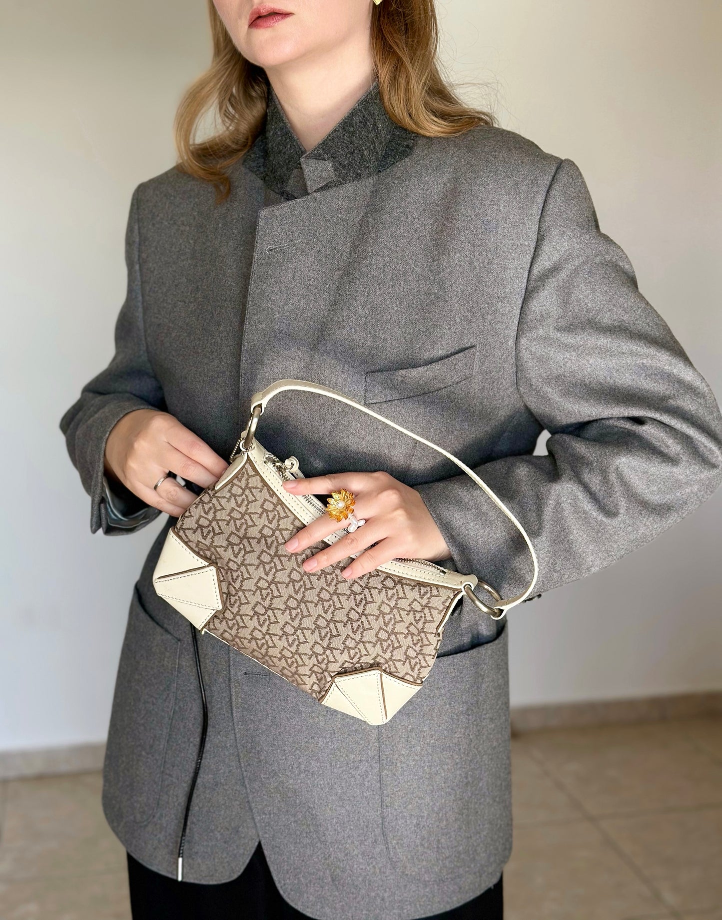 Amazing authentic vintage baguette bag DKNY