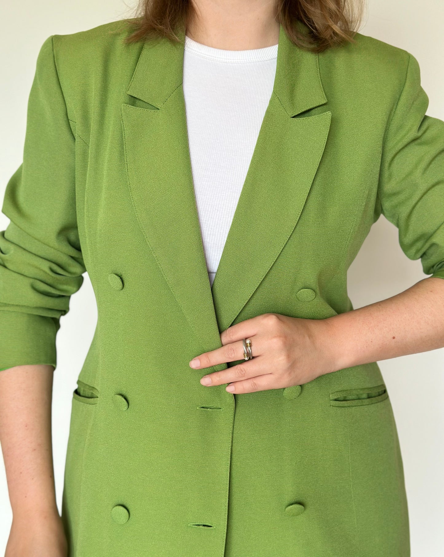 Stunning vintage green blazer