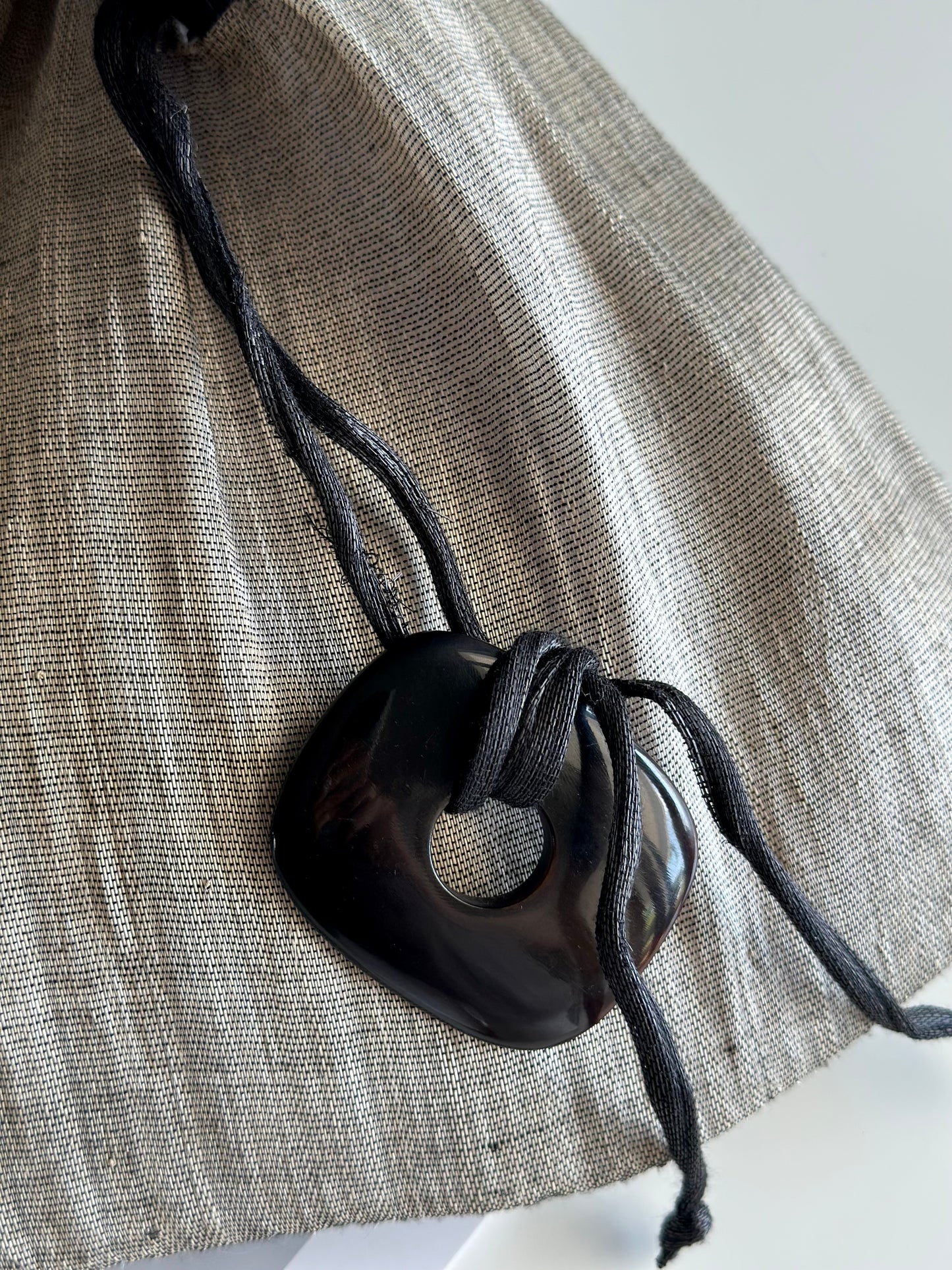 An elegant hand-held clutch