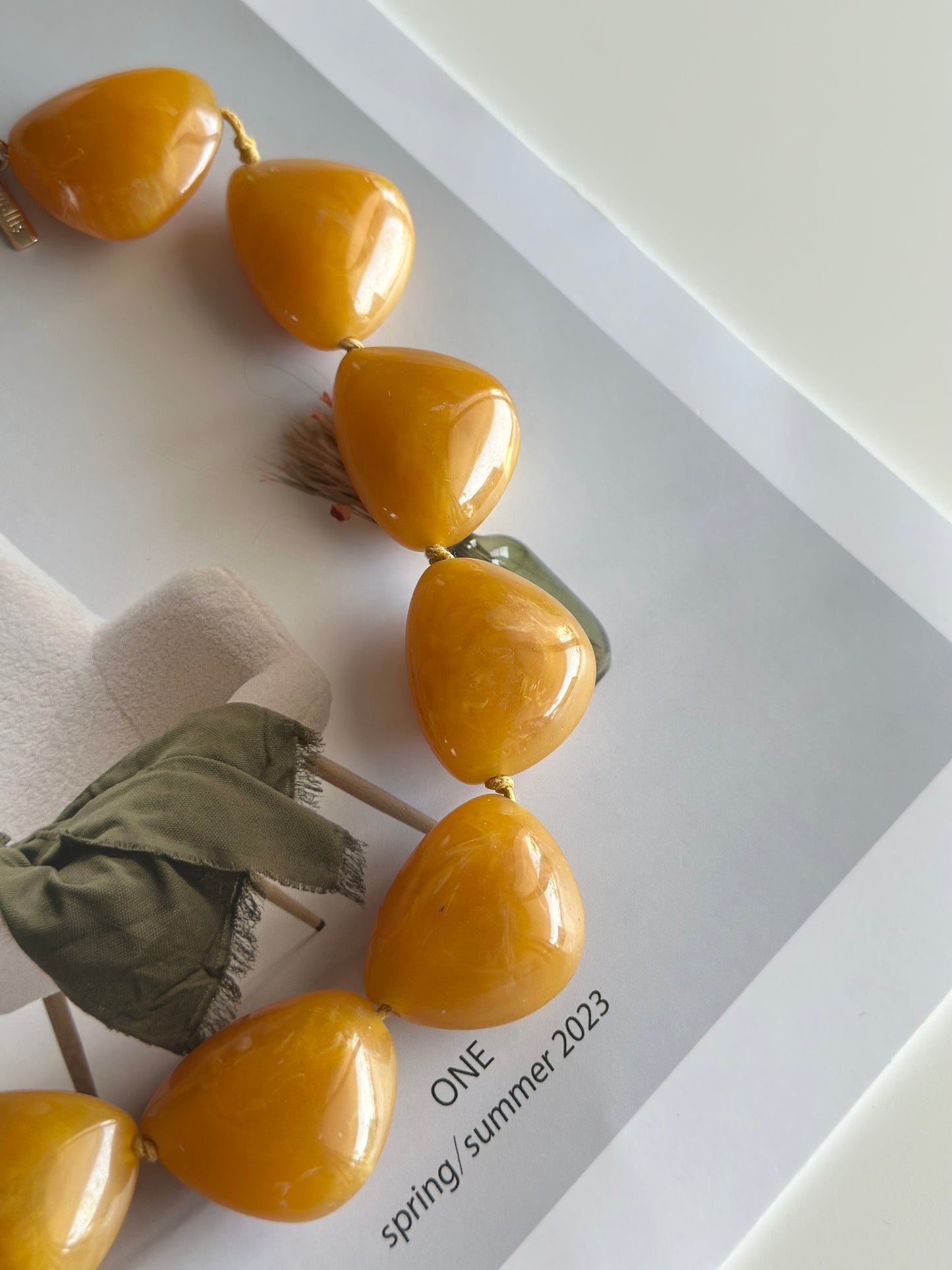 Bold vintage necklace by Wallis