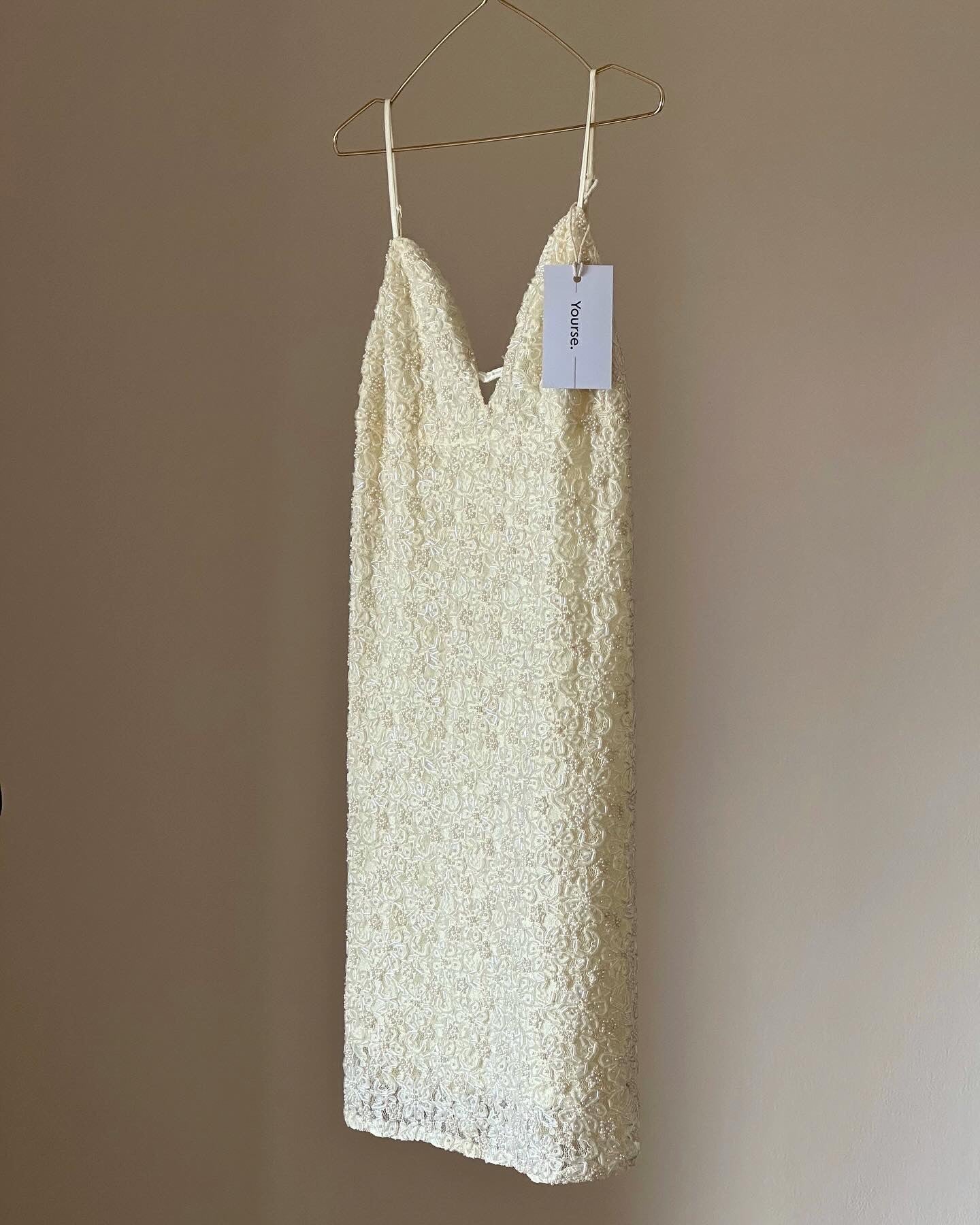 Gorgeous vintage mini dress by Karen Millen with beads