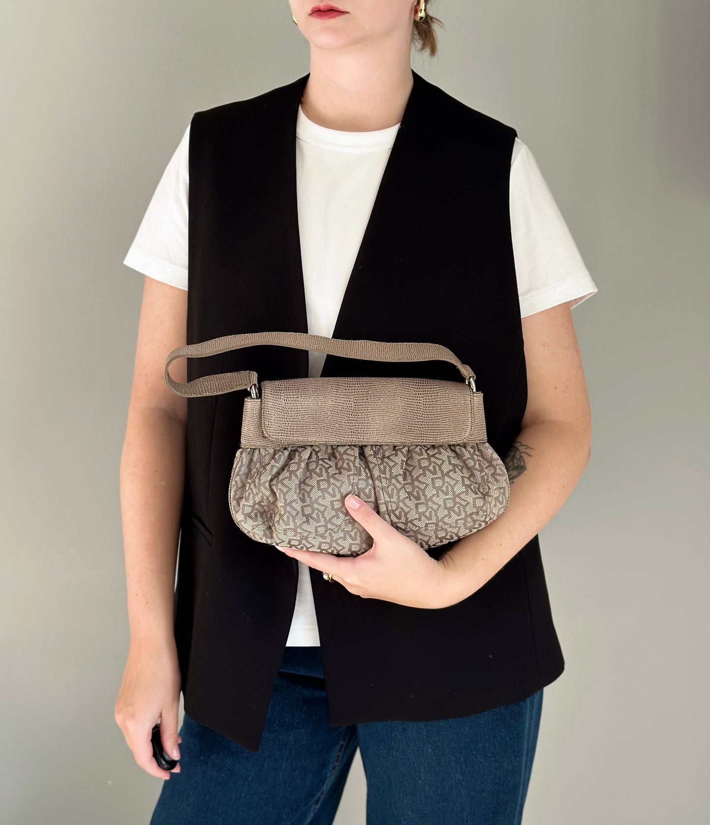 Beautiful vintage monogram bag DKNY