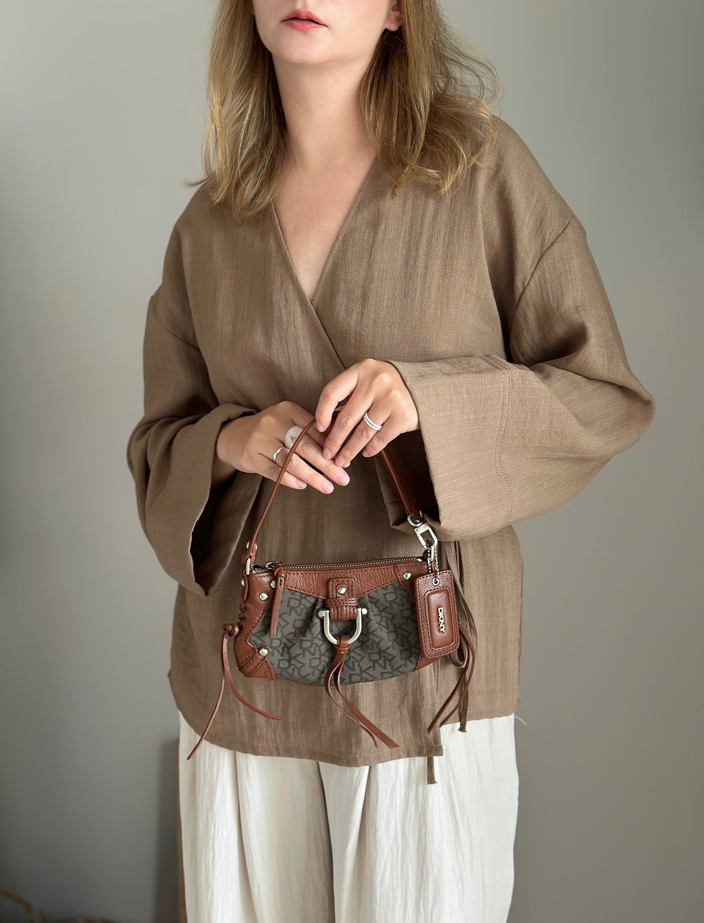 Vintage mini DKNY statement bag