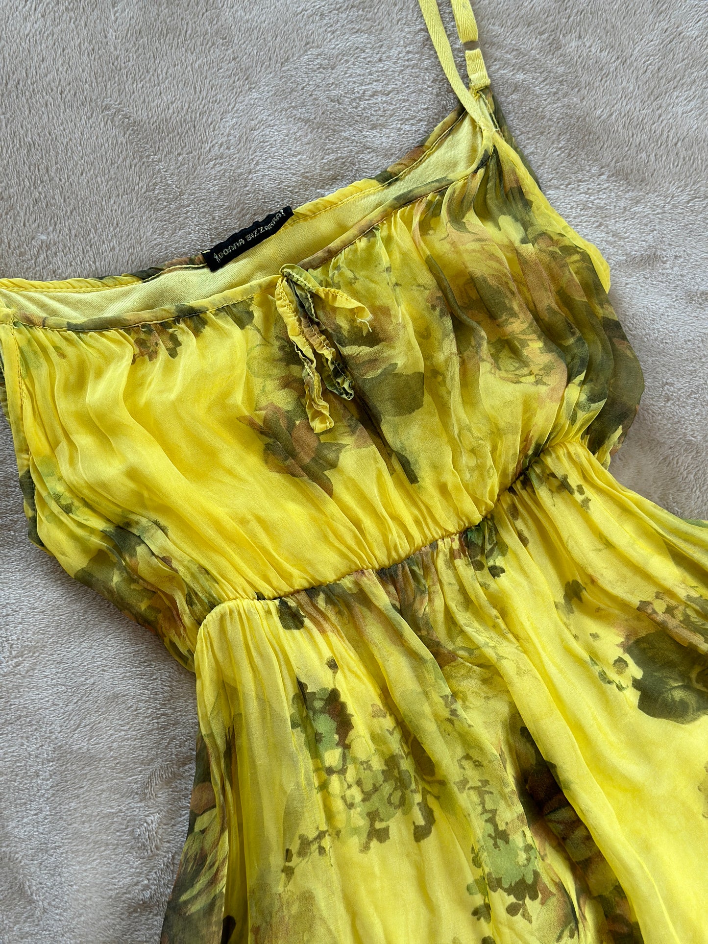 Vintage silk/viscose sundress