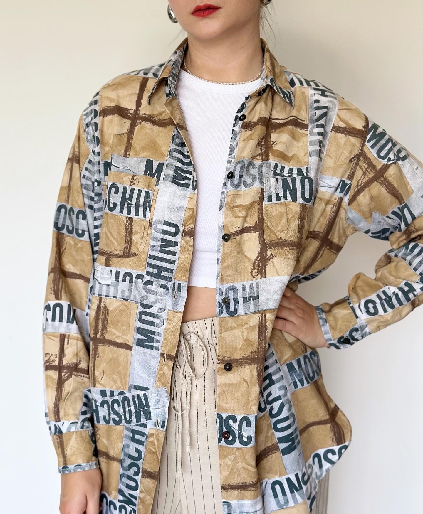 Amazing vintage Moschino Jeans shirt