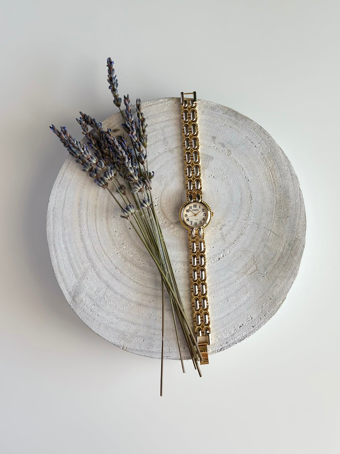 Vintage two-tone watch Capezio
