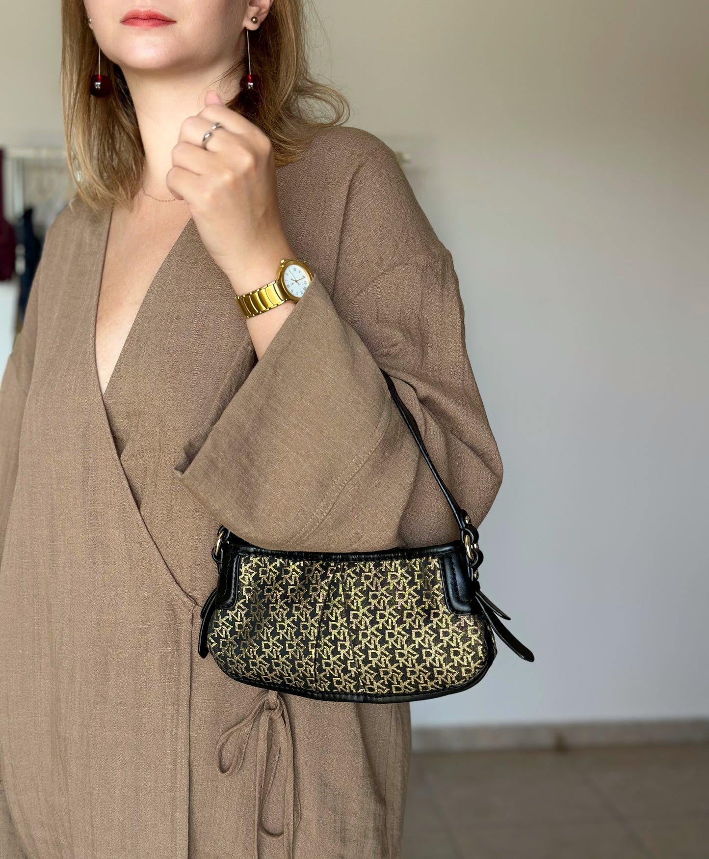 Vintage mini baguette bag DKNY
