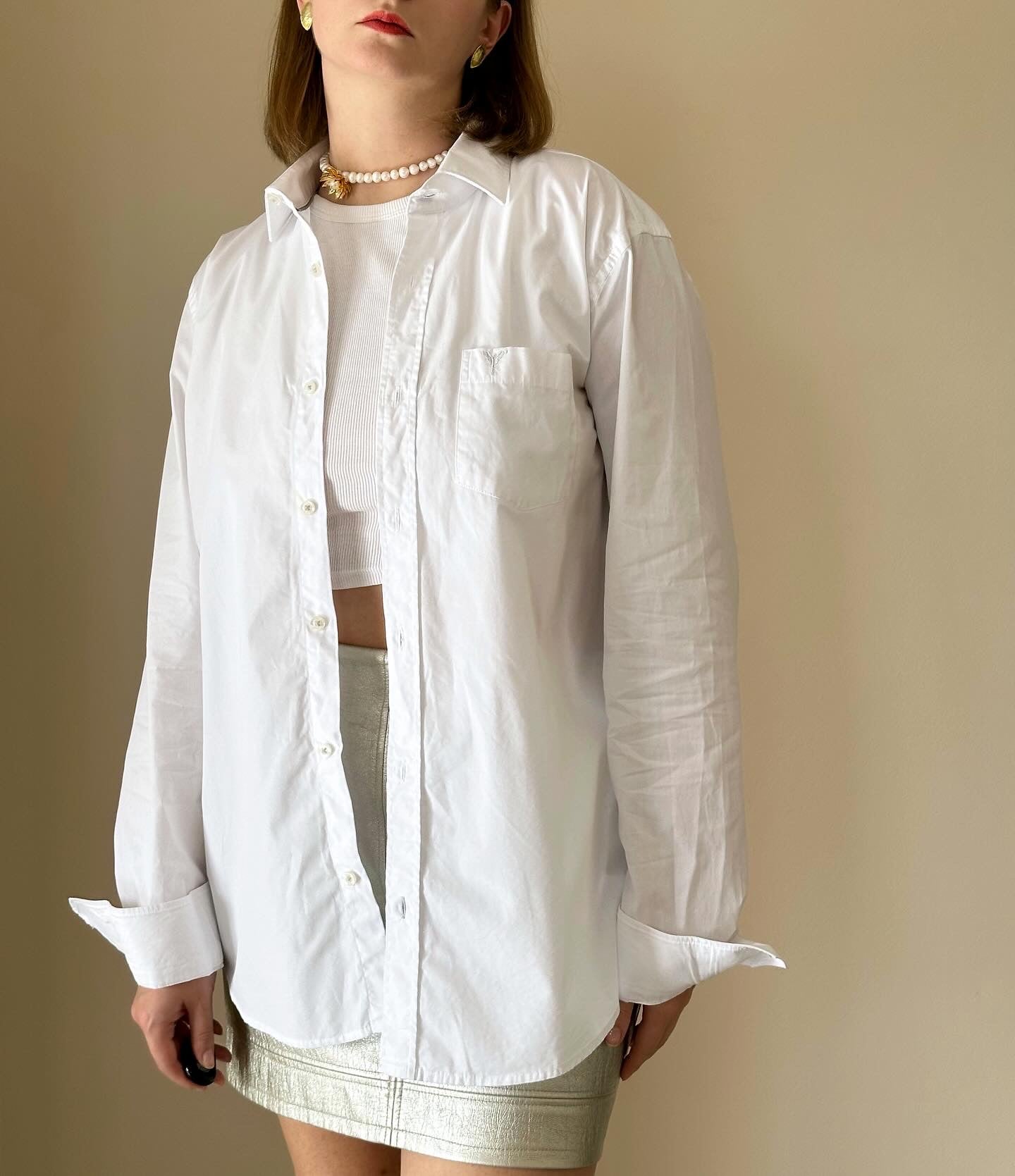 Beautiful vintage men's shirt by Carlo Colucci