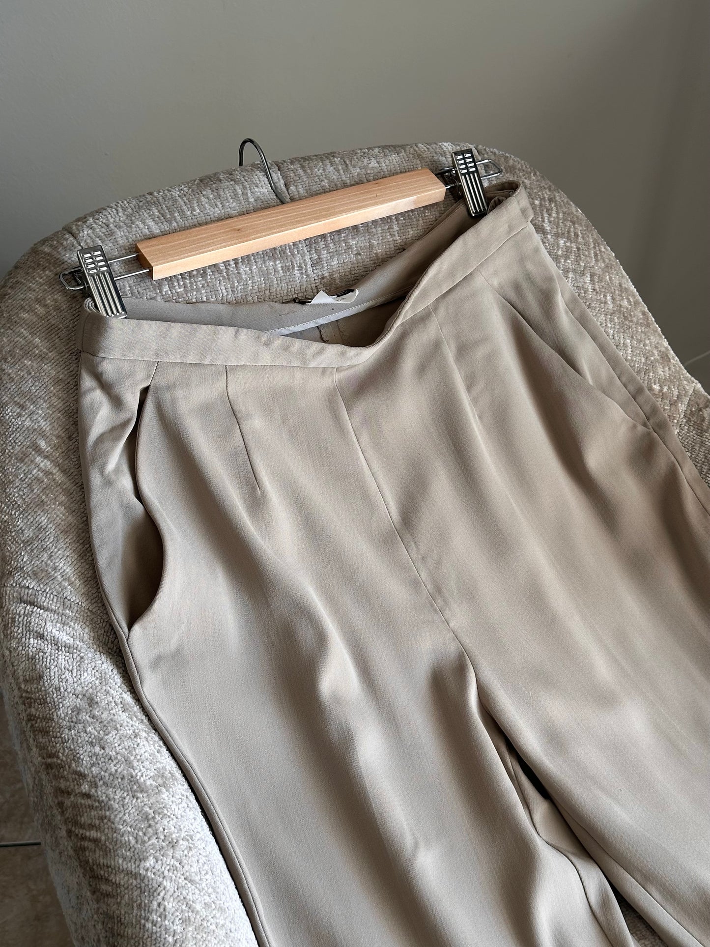 Luxurious vintage Giorgio Armani trousers from the 1990s