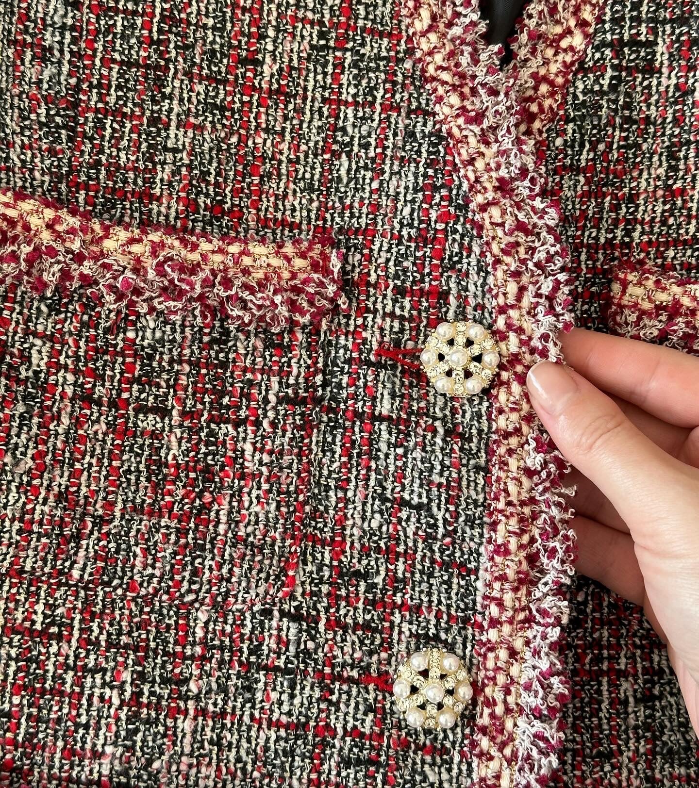 Beautiful vintage melange tweed jacket