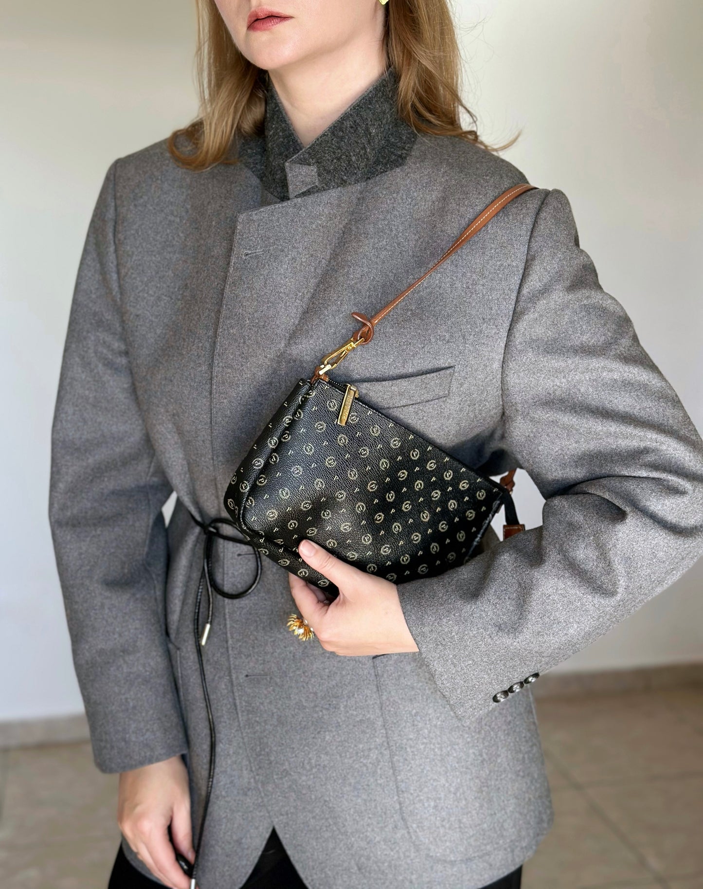 Incredible baguette bag by Pollini