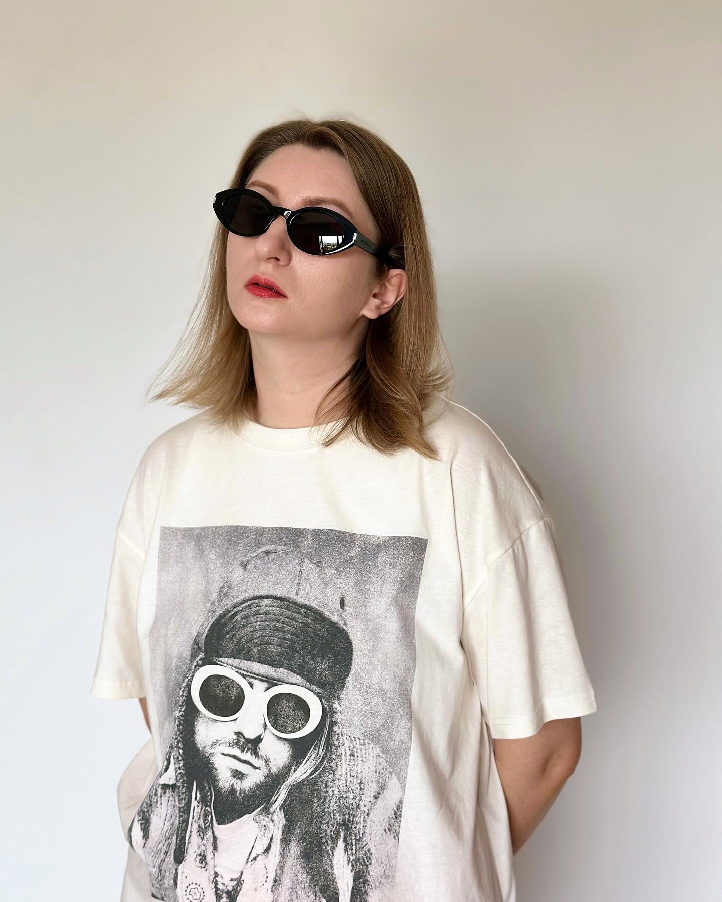 Saint Laurent oval sunglasses