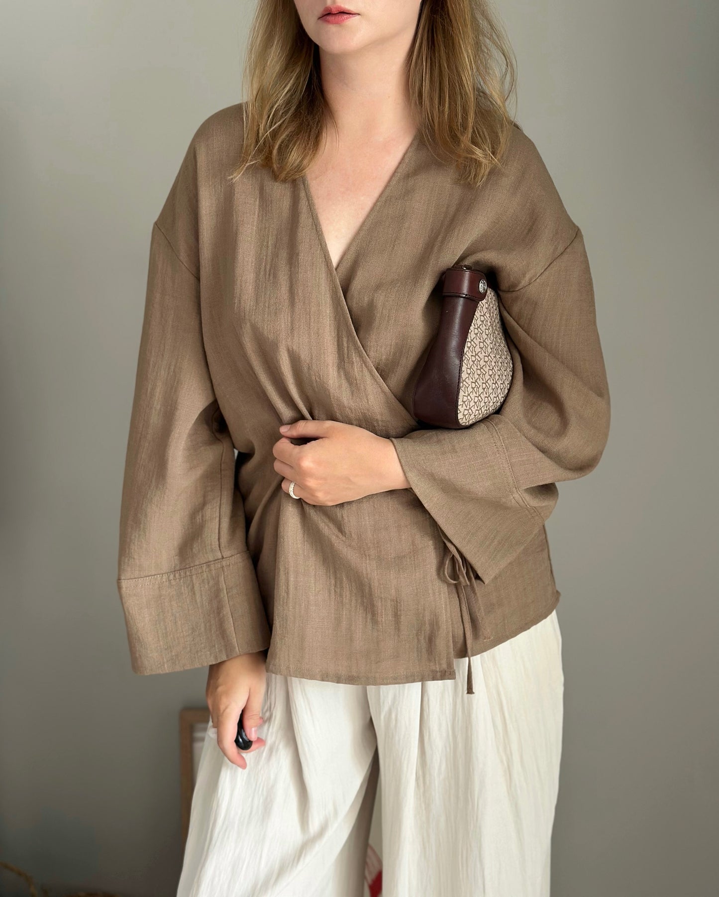 Vintage DKNY shoulder bag with a sleek, urban feel