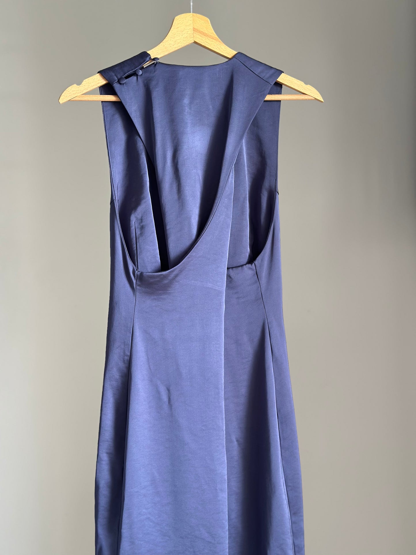 Stunning satin column dress by Samsoe Samsoe