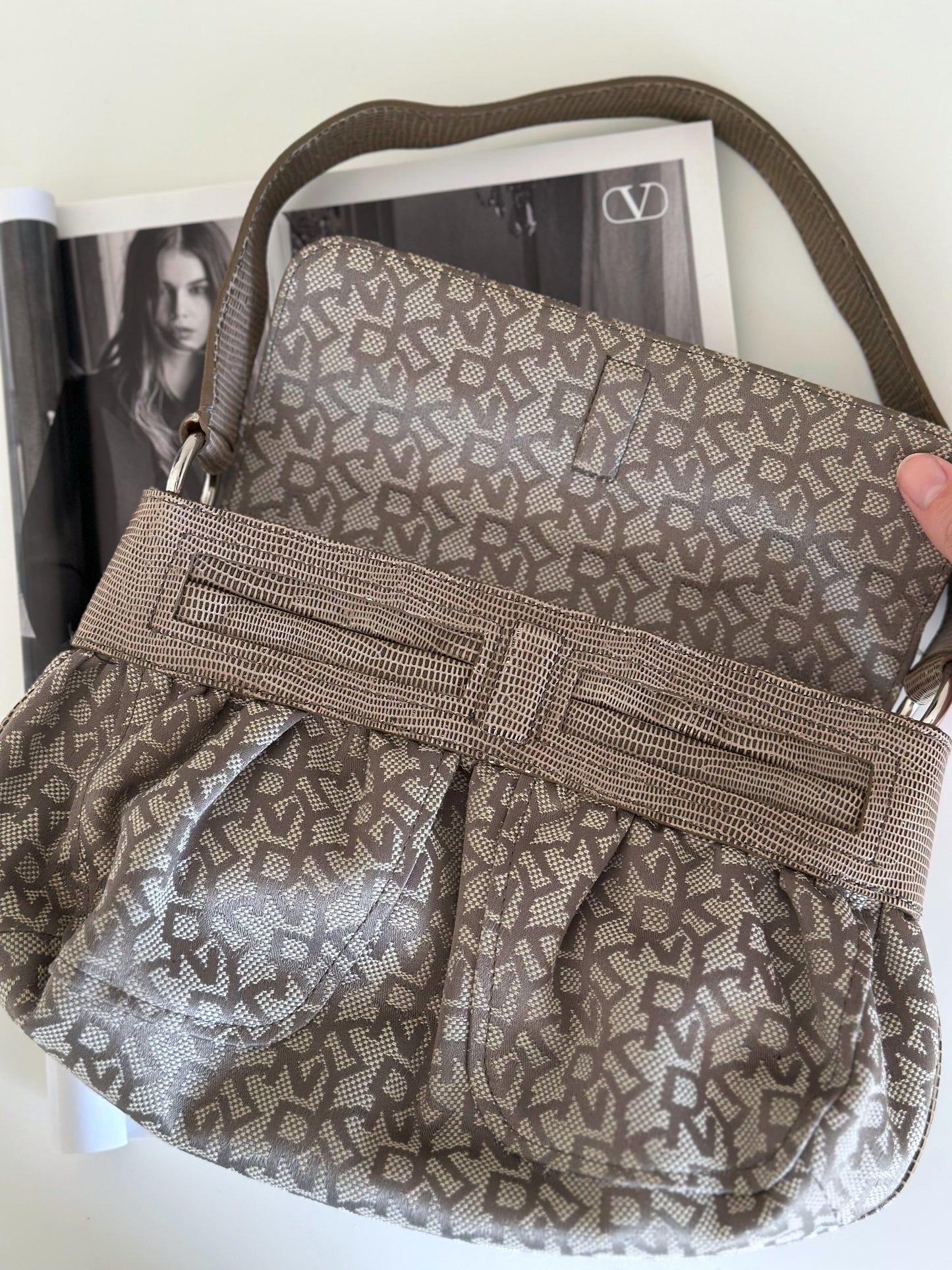 Beautiful vintage monogram bag DKNY