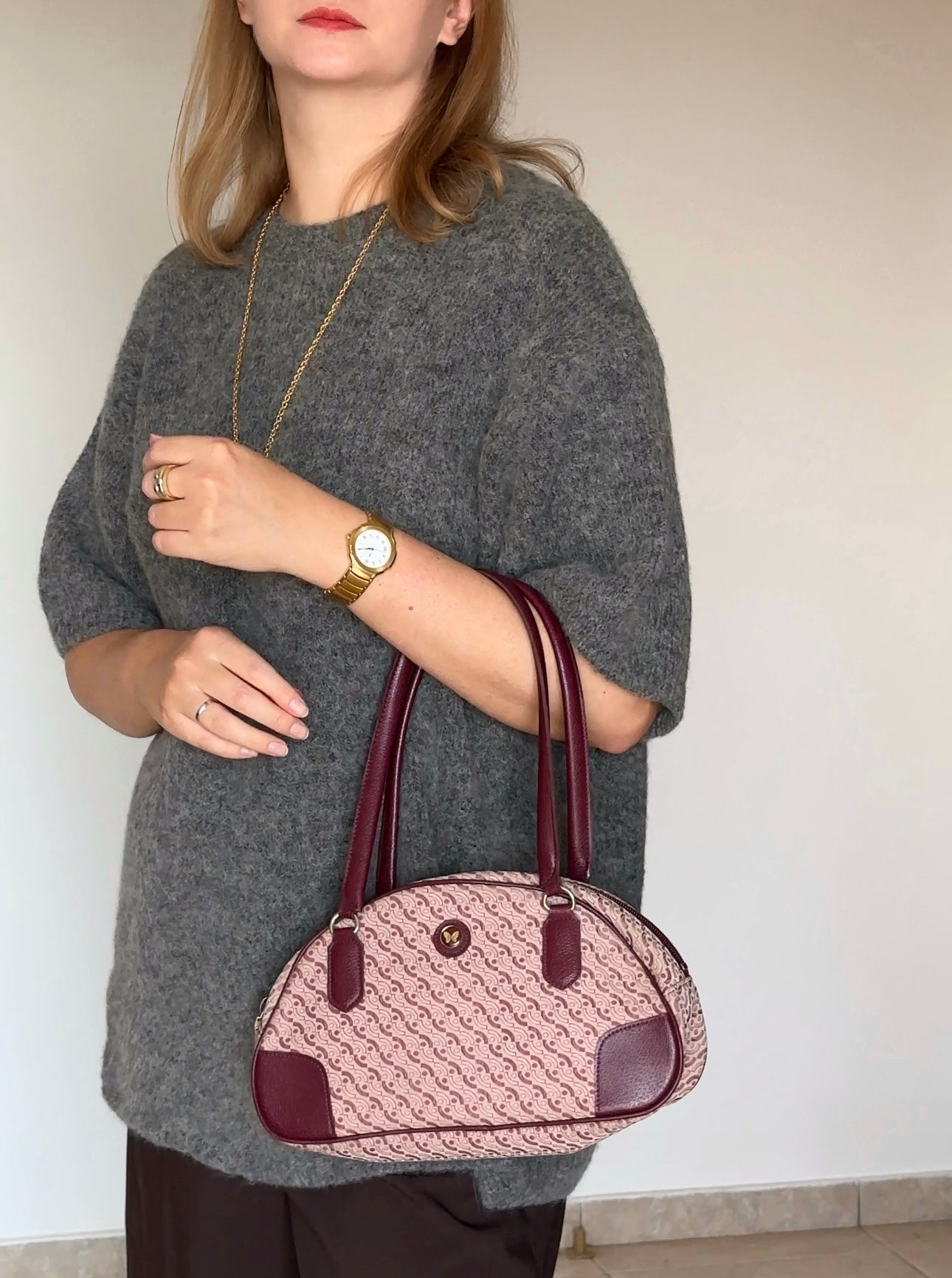 Super rare vintage handbag Michel Klein (French brand)
