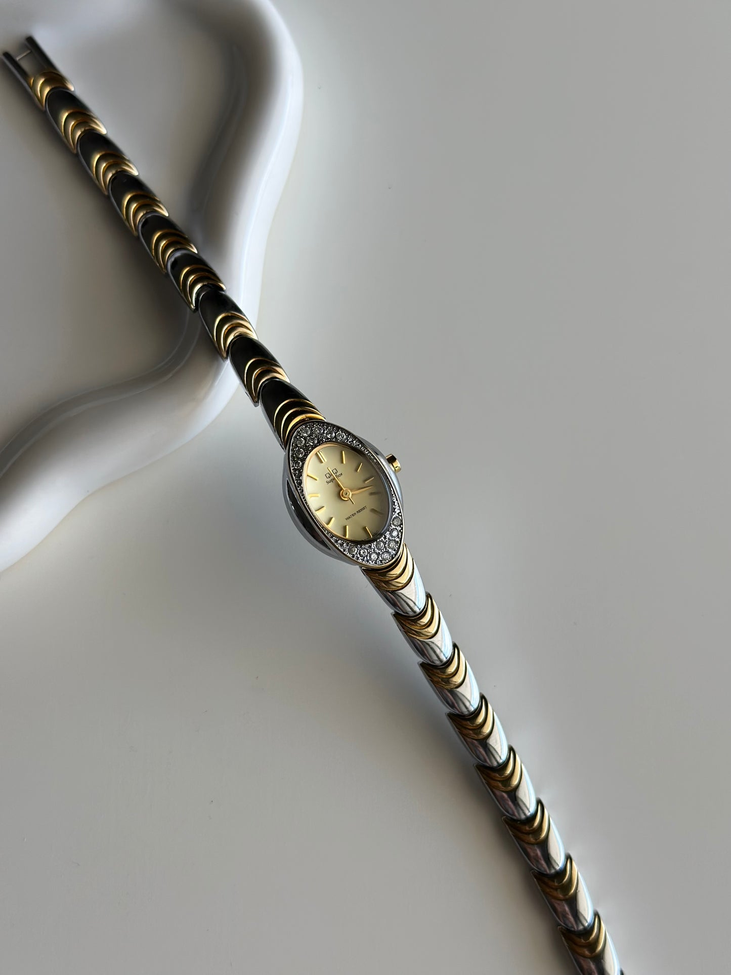 Amazing vintage two-tone watch