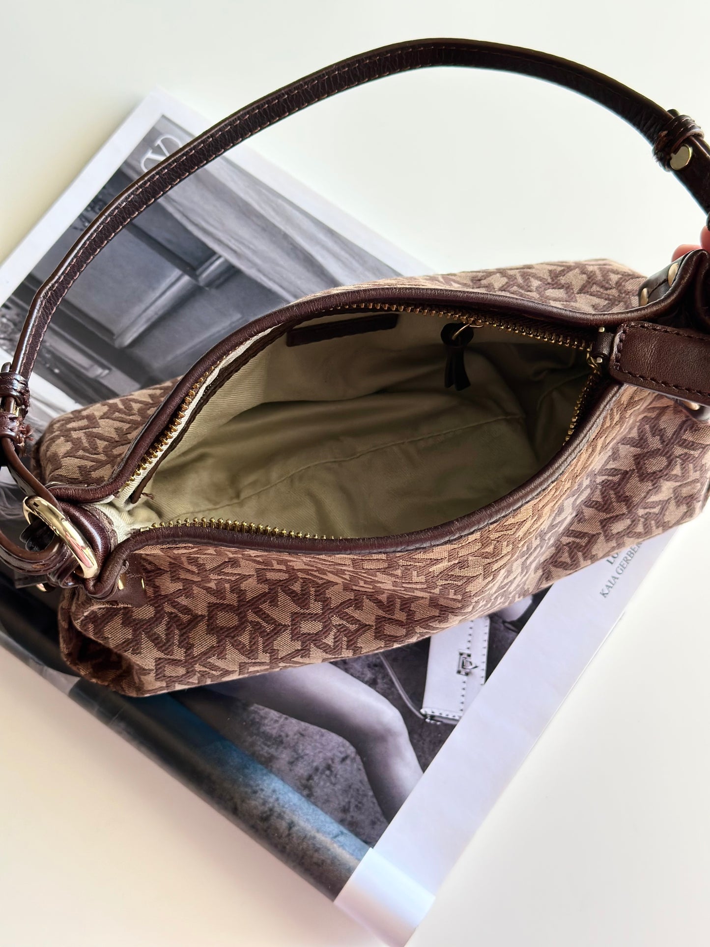 Amazing vintage DKNY monogram bag