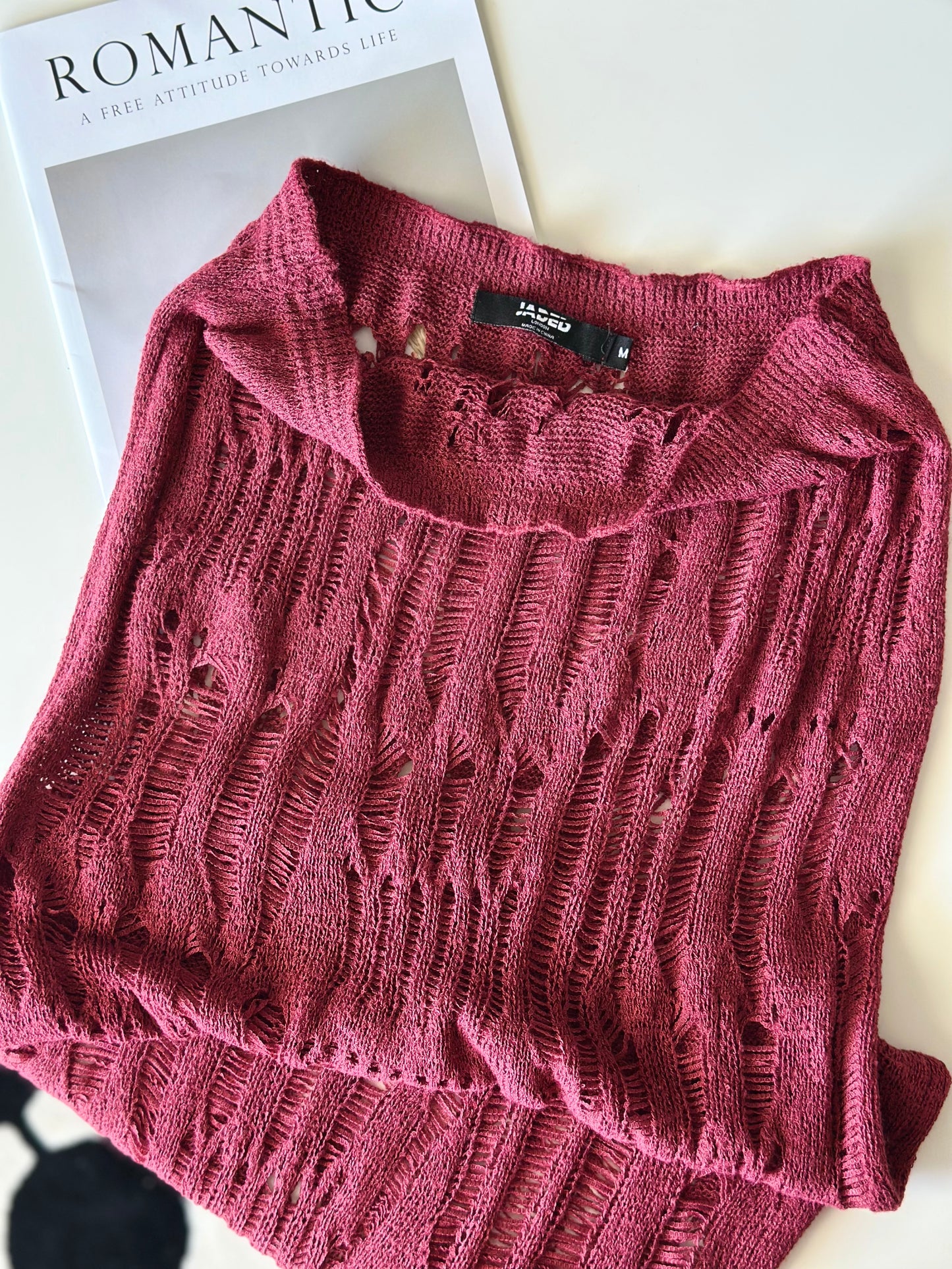 Standout knitted summer skirt