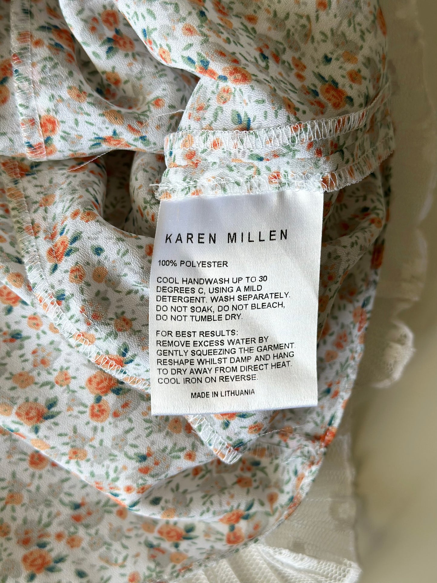 Y2K midi romantic skirt by Karen Millen