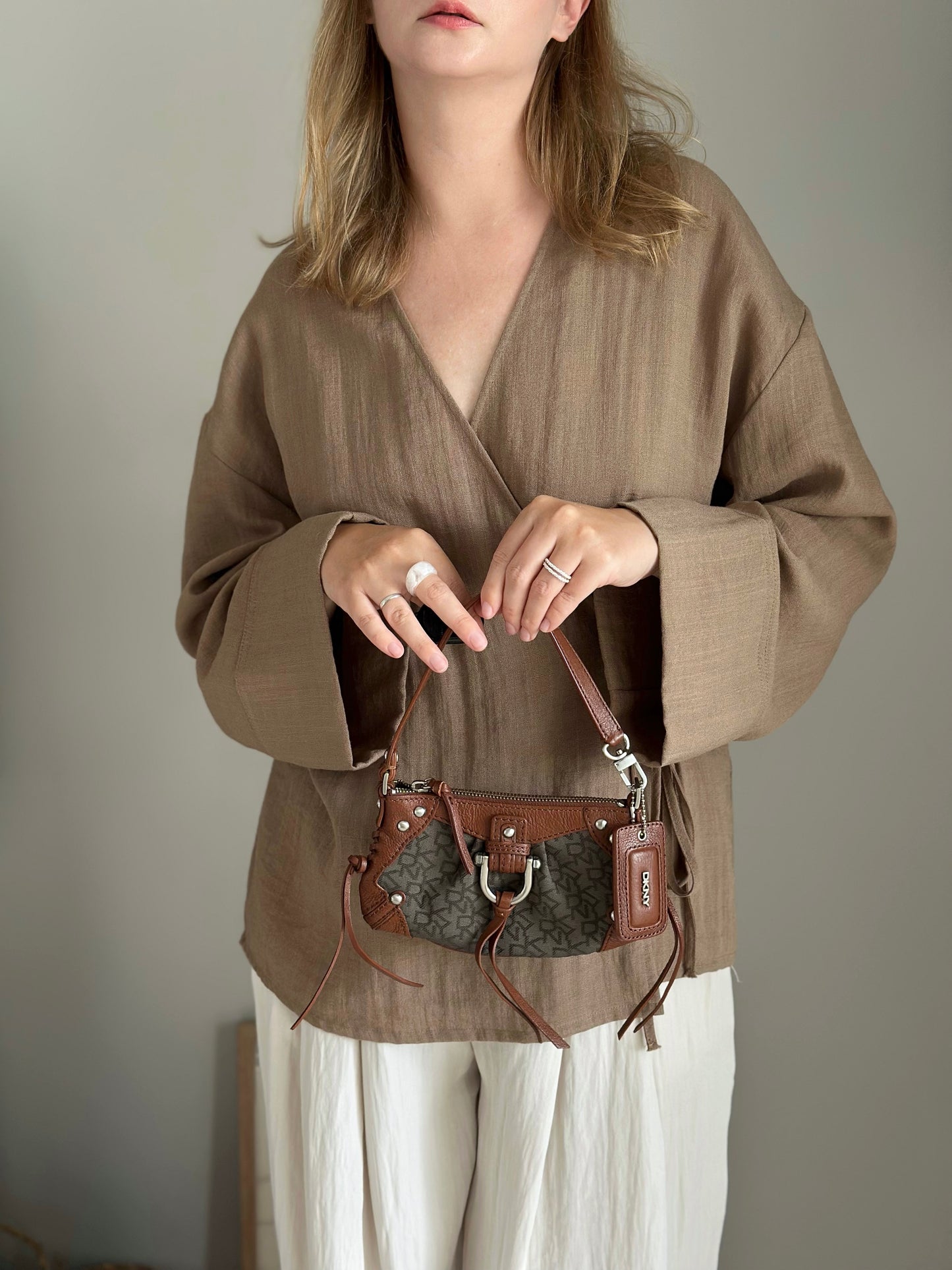 Vintage mini DKNY statement bag
